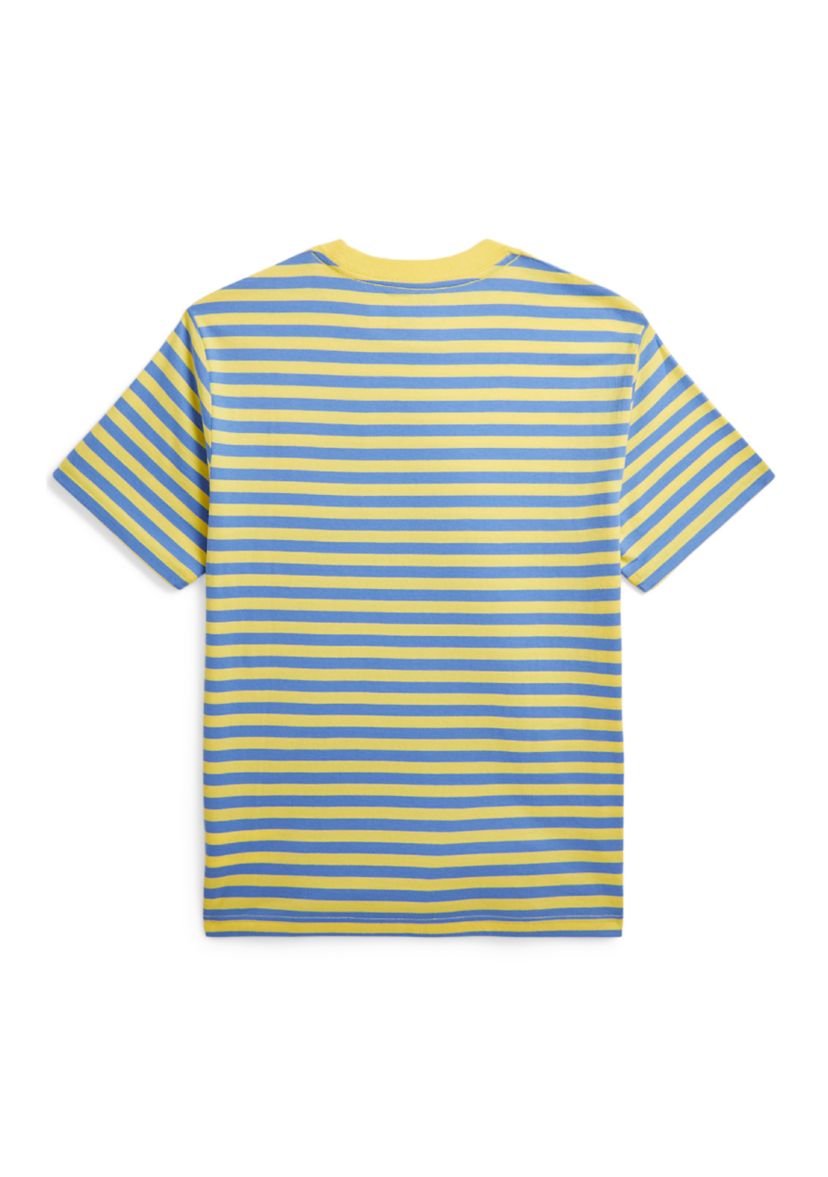 Boys 8-20 Striped Cotton Jersey Pocket T-Shirt