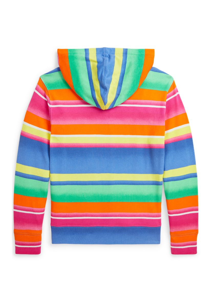 Boys 8-20 Striped Spa Terry Full Zip Hoodie