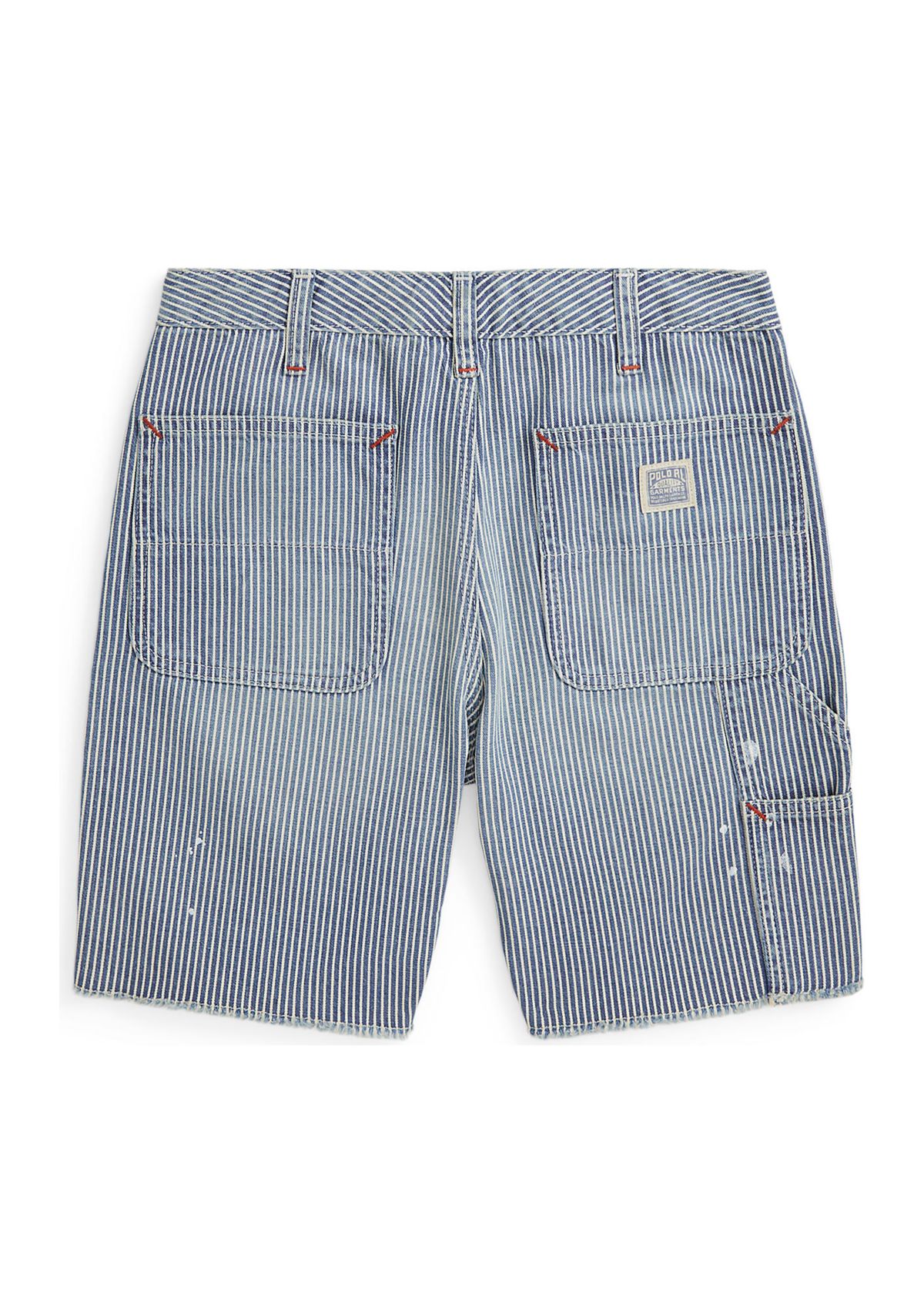 Boys 8-20 Indigo Striped Denim Carpenter Shorts