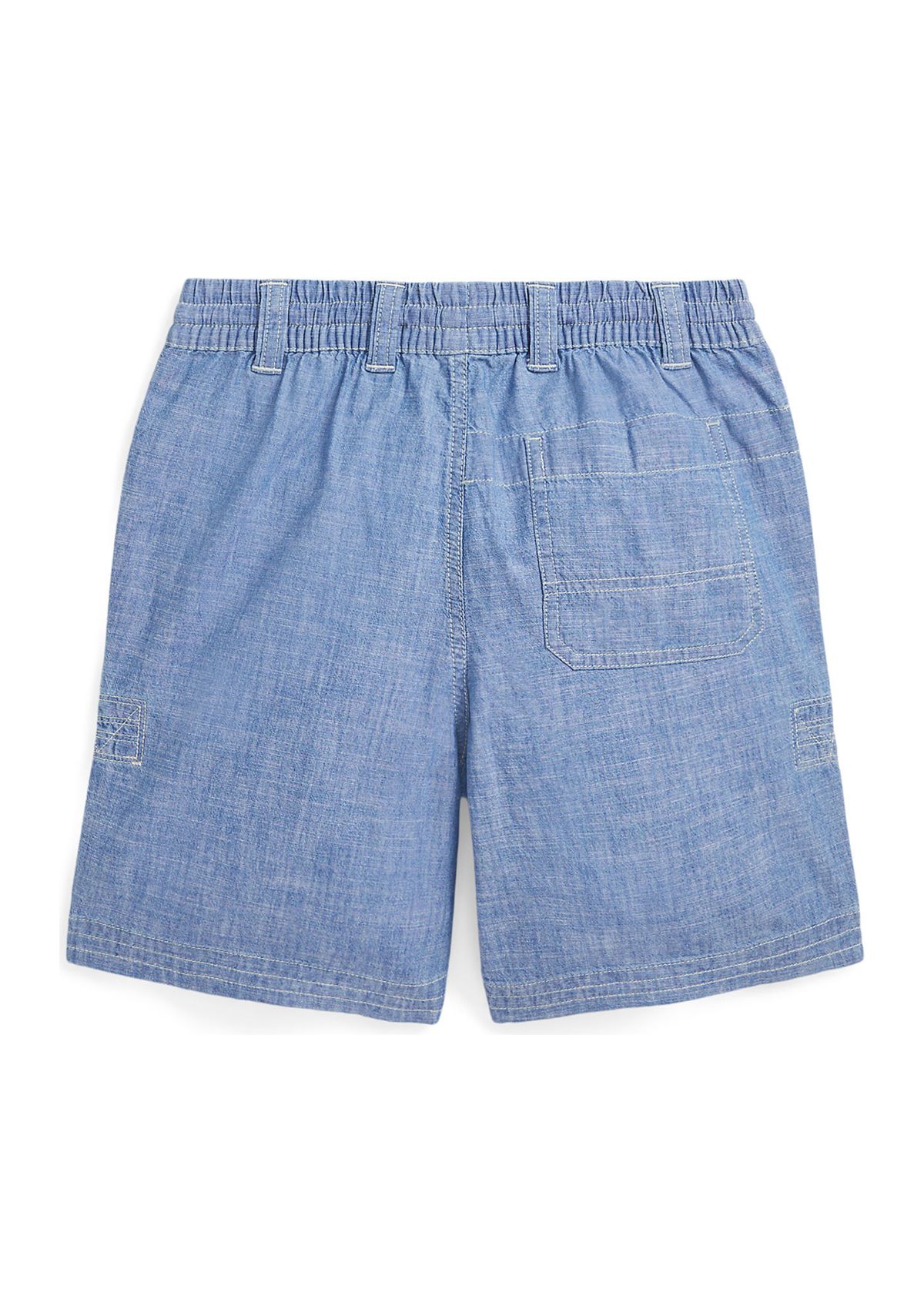 Boys 8-20 Indigo Chambray Drawstring Shorts