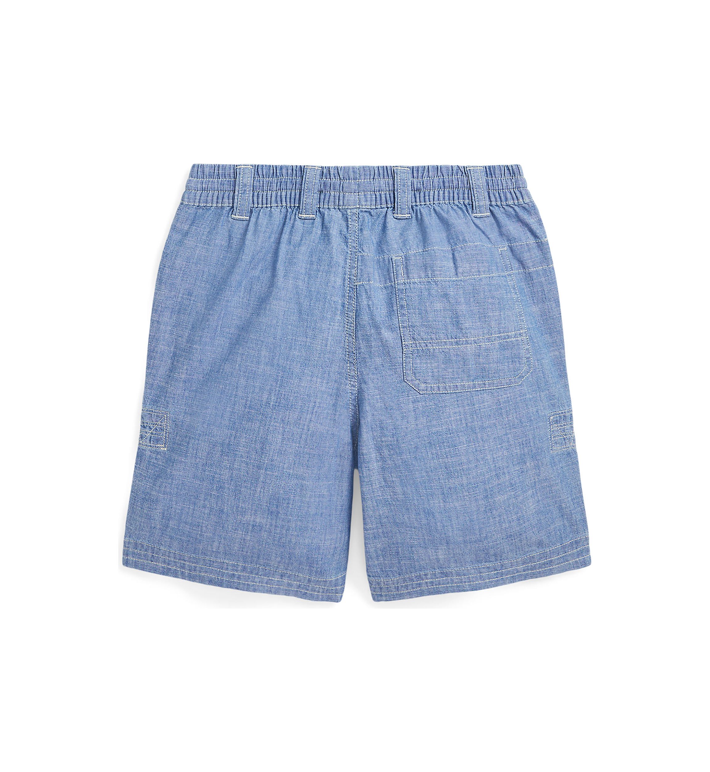 Boys 8-20 Indigo Chambray Drawstring Shorts