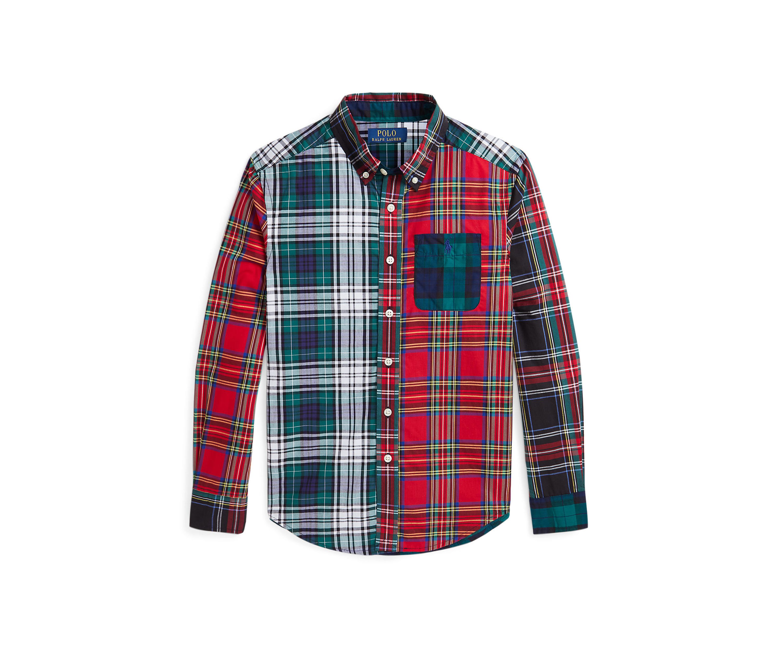 Boys 8-20 Plaid Cotton Fun Shirt