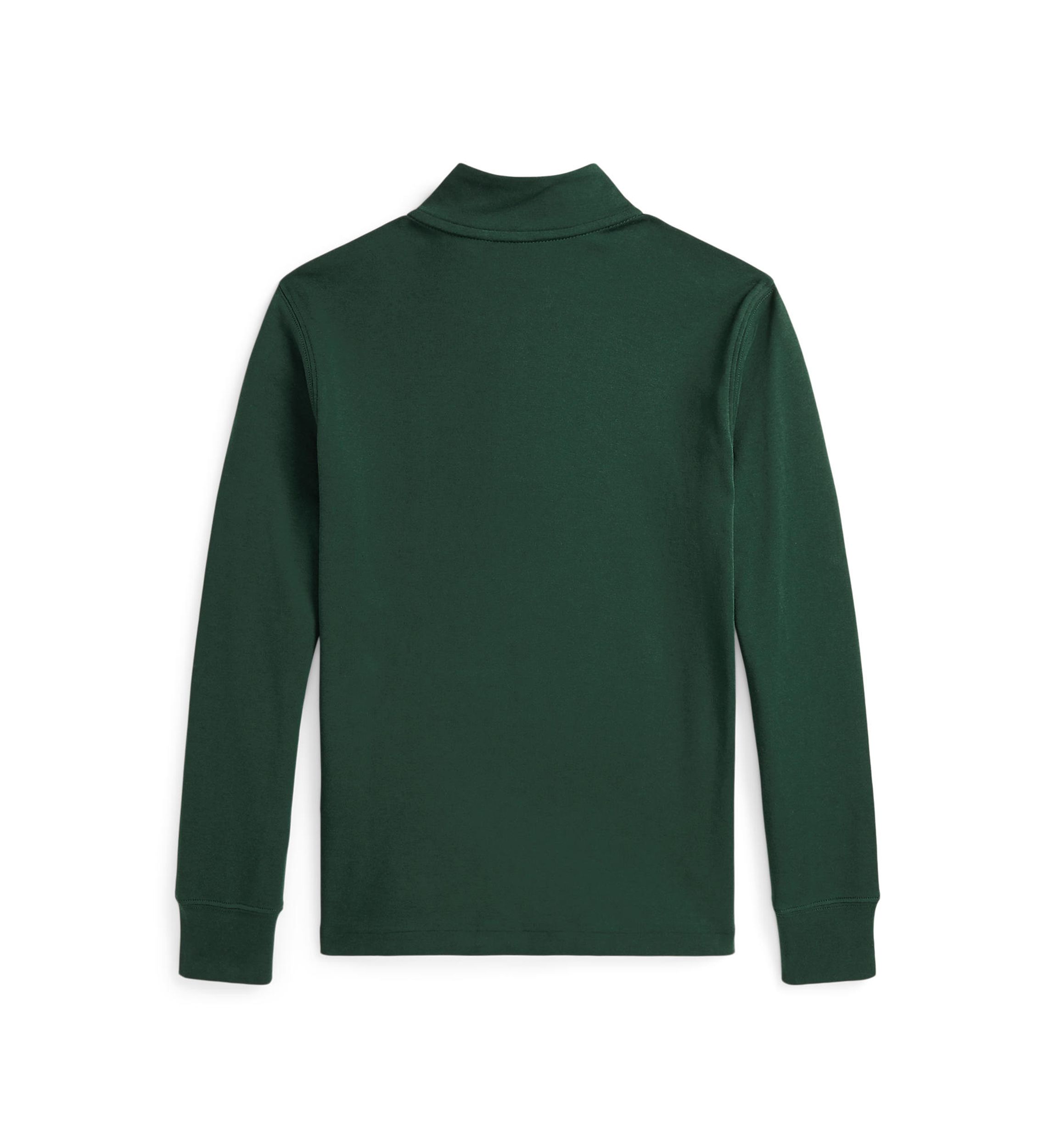 Boys 8-20 Cotton Interlock Quarter Zip Pullover Sweatshirt