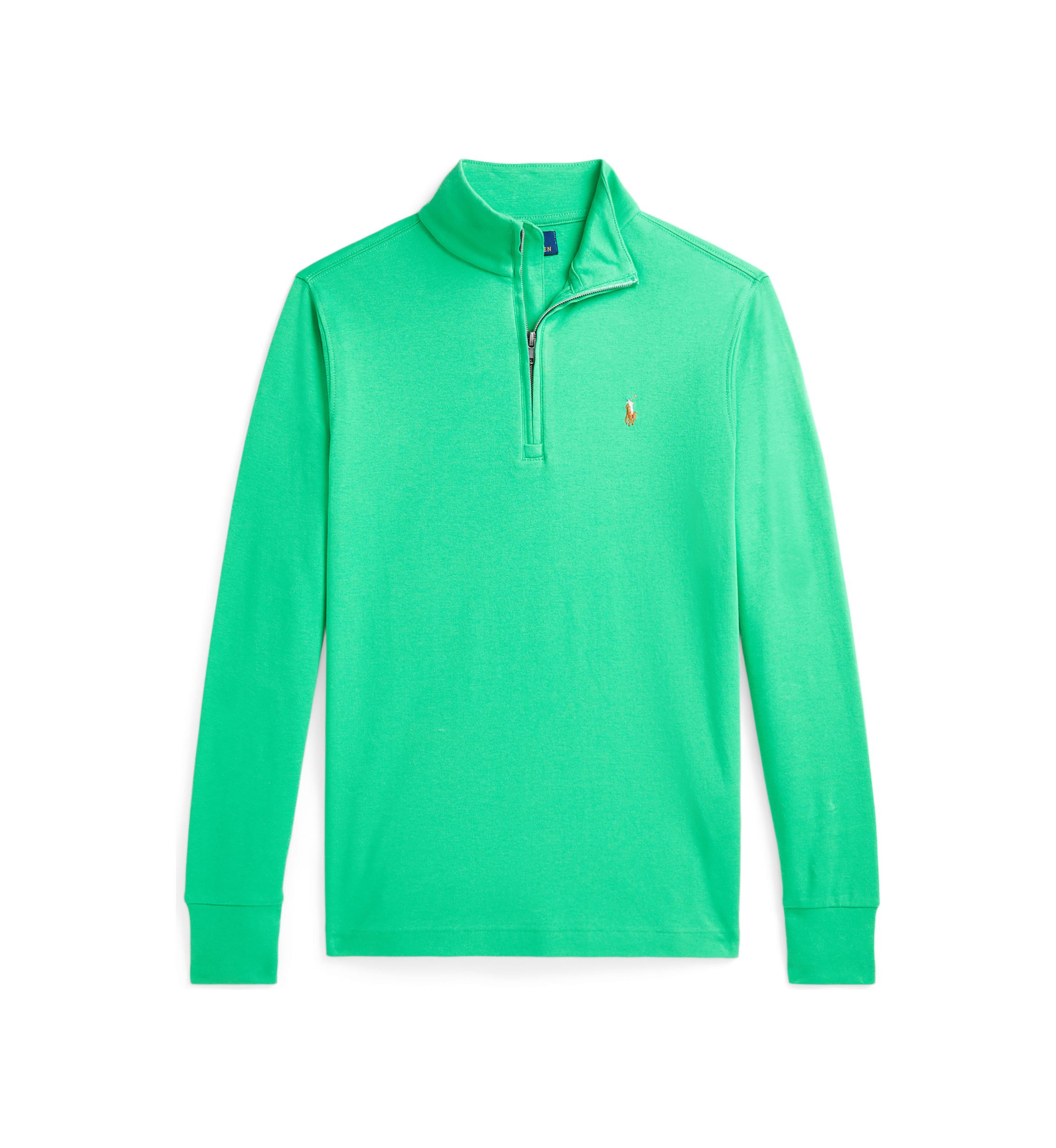 Boys 8-20 Cotton Interlock 1/4 Zip Pullover