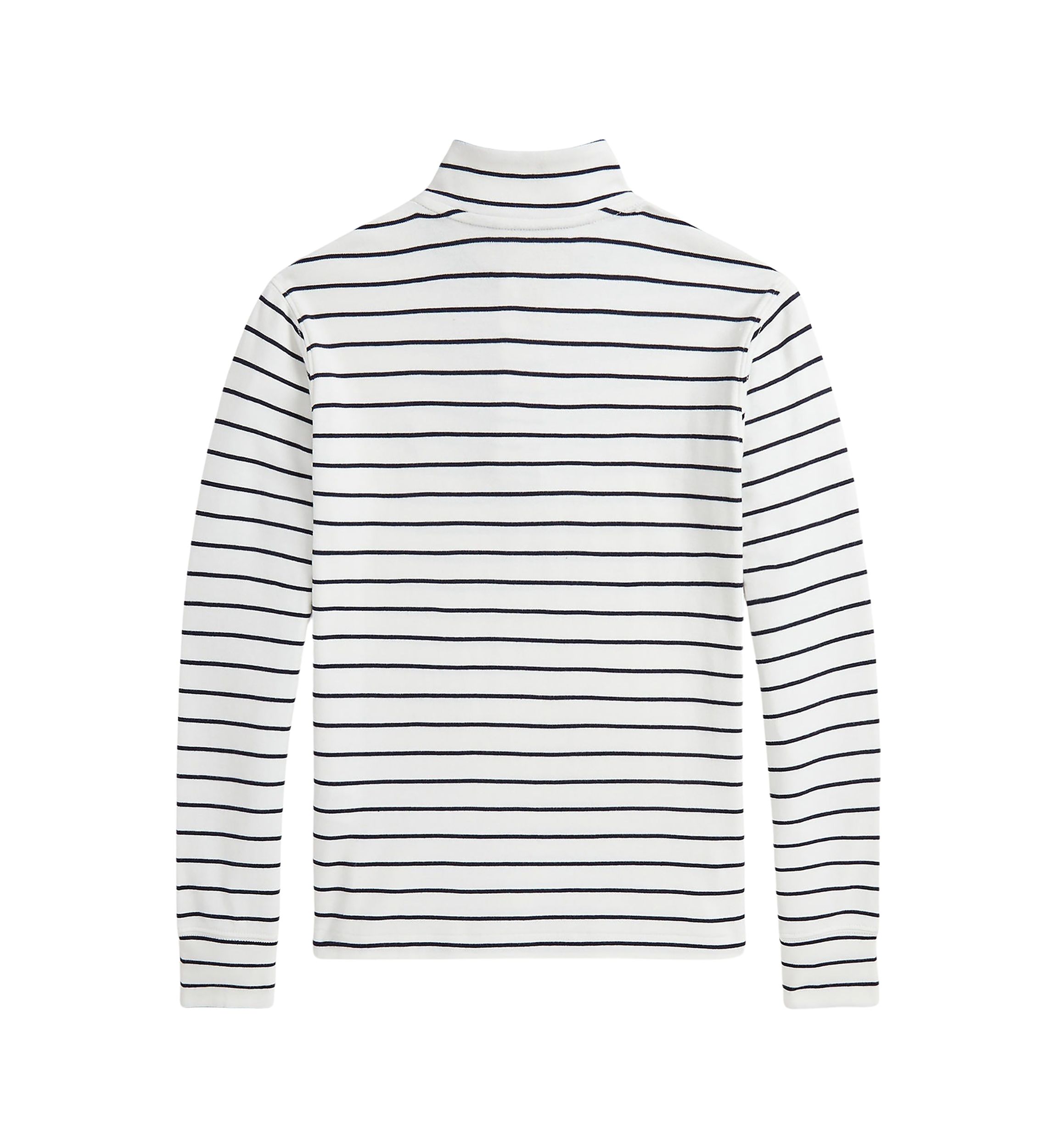 Boys 8-20 Striped Cotton 1/4 Zip Pullover