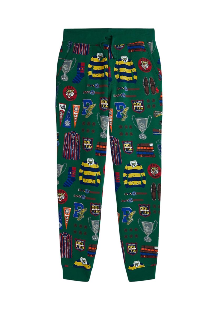 Boys 8-20 Fleece Graphic Jogger Pants