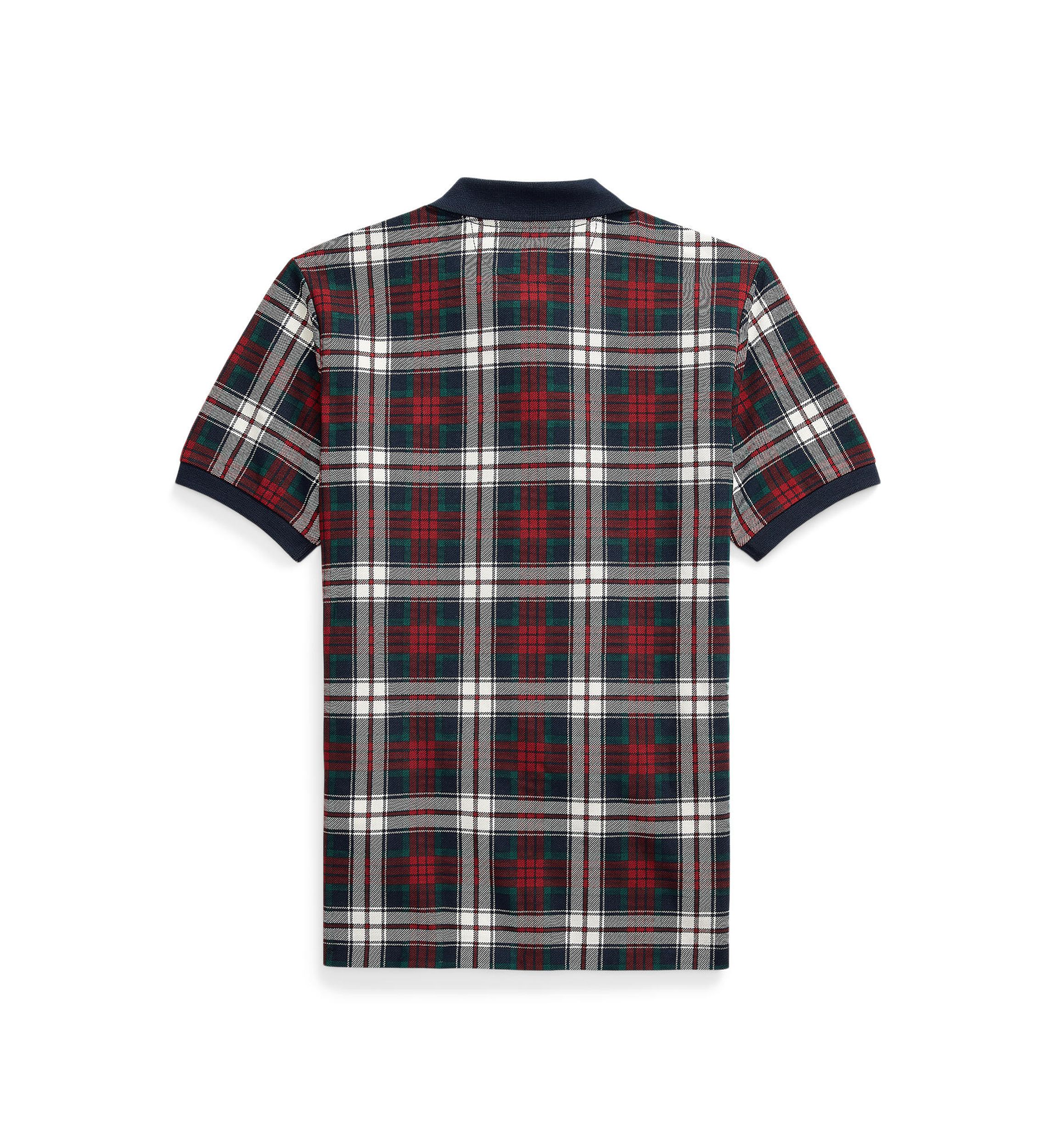 Boys 8-20 Plaid Cotton Mesh Polo Shirt