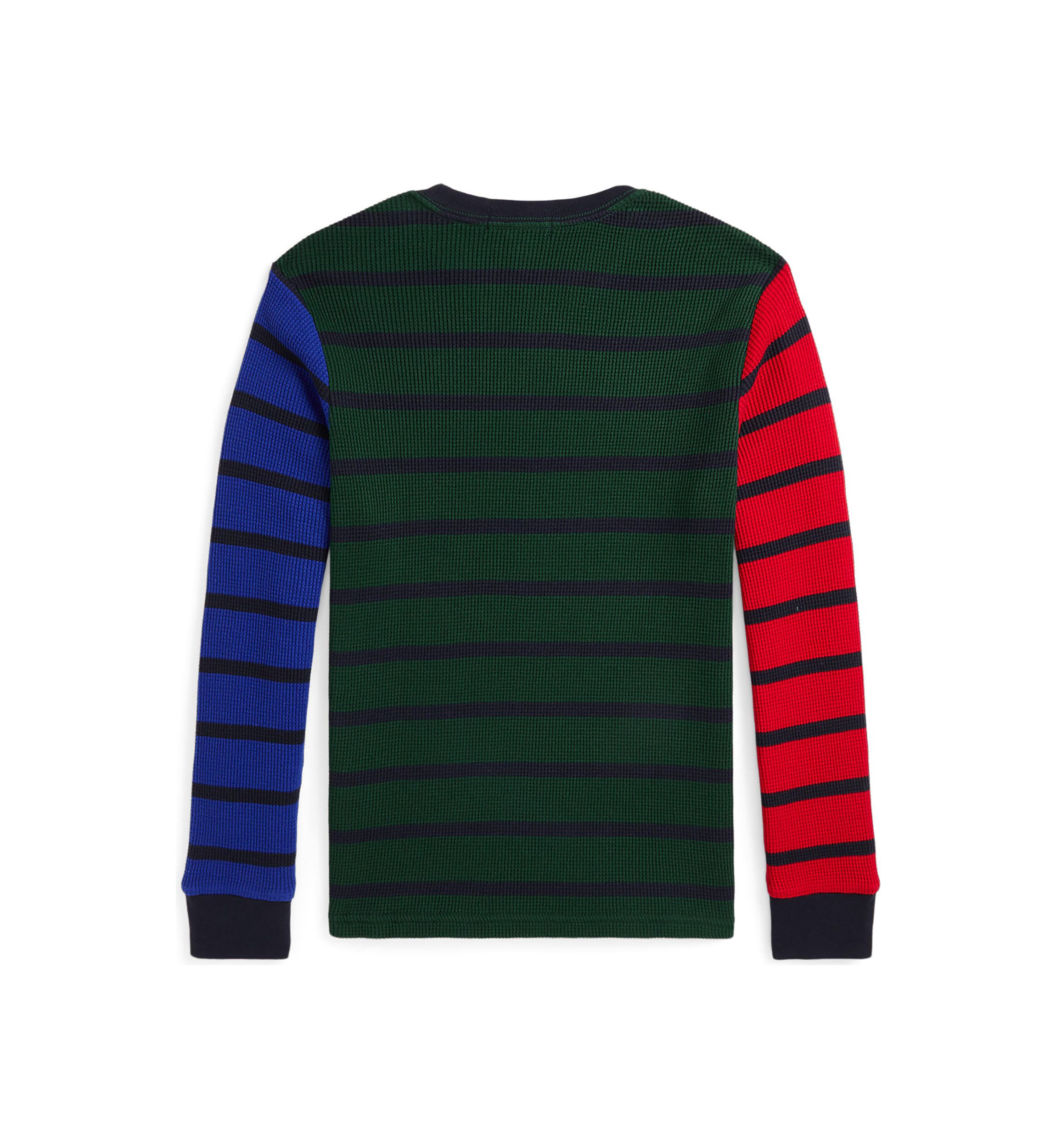 Boys 8-20 Waffle Knit Cotton Long Sleeve T-Shirt