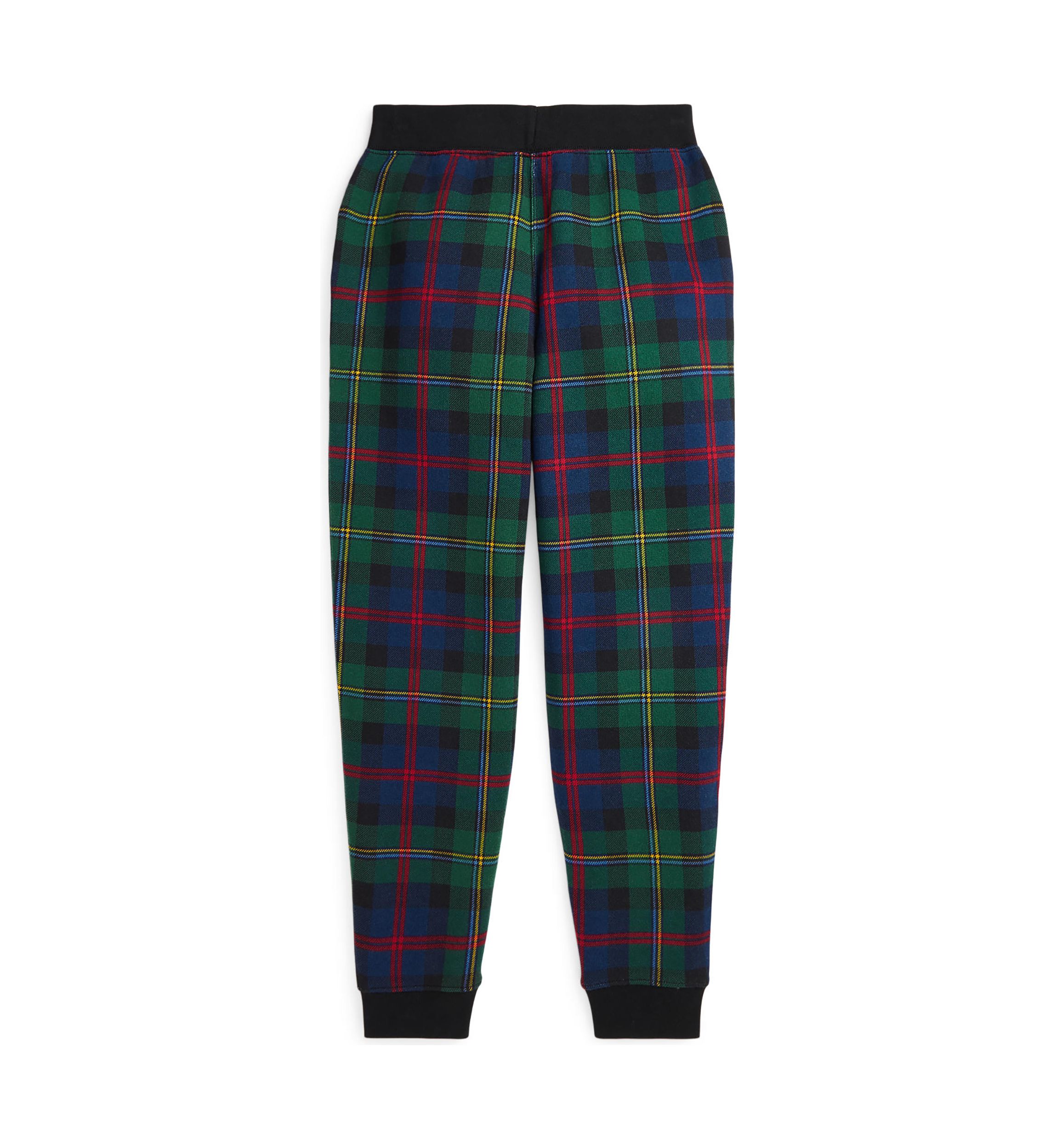 Boys 8-20 Plaid Fleece Jogger Pants