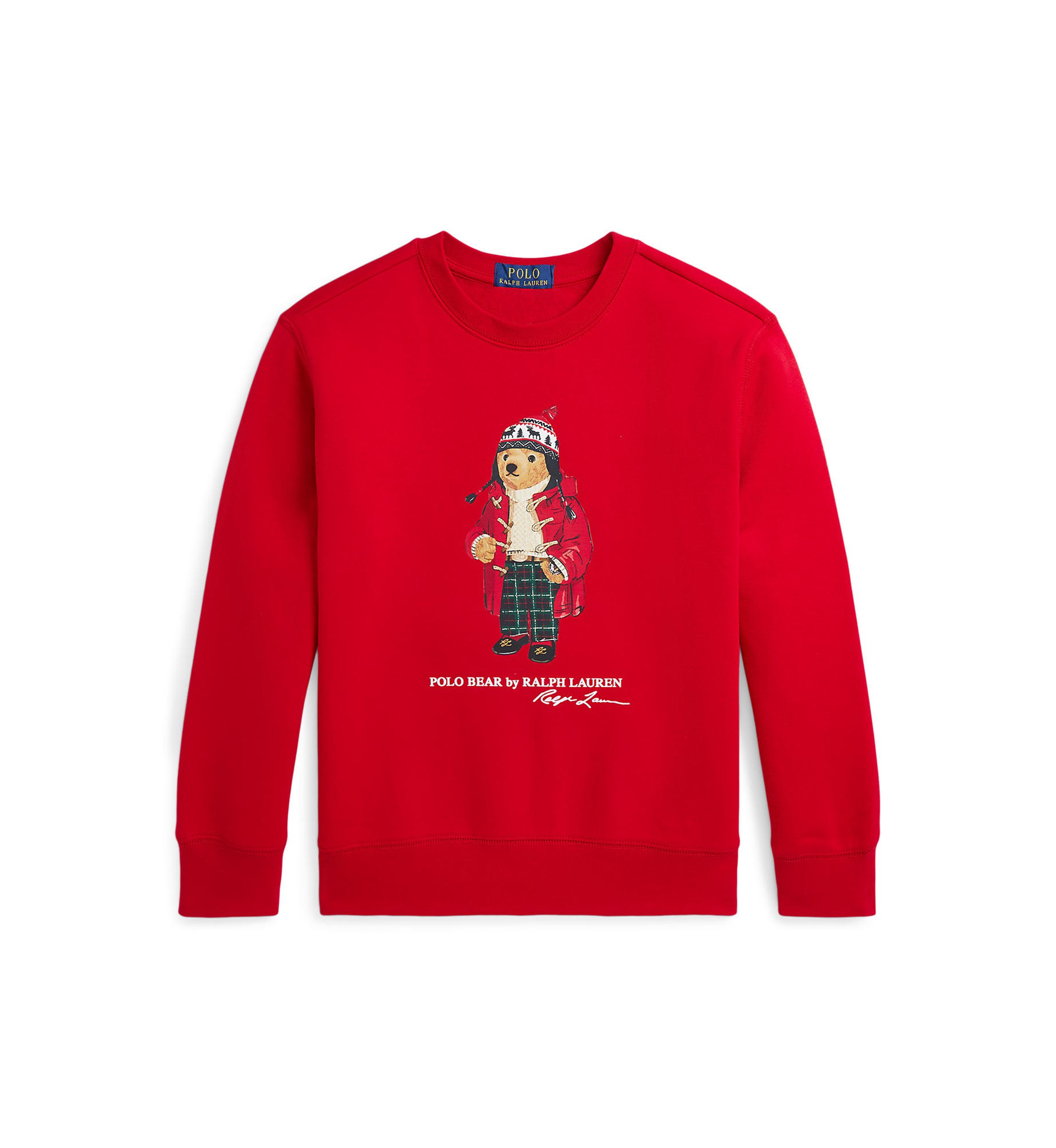 Boys 8-20 Polo Bear Fleece Sweatshirt