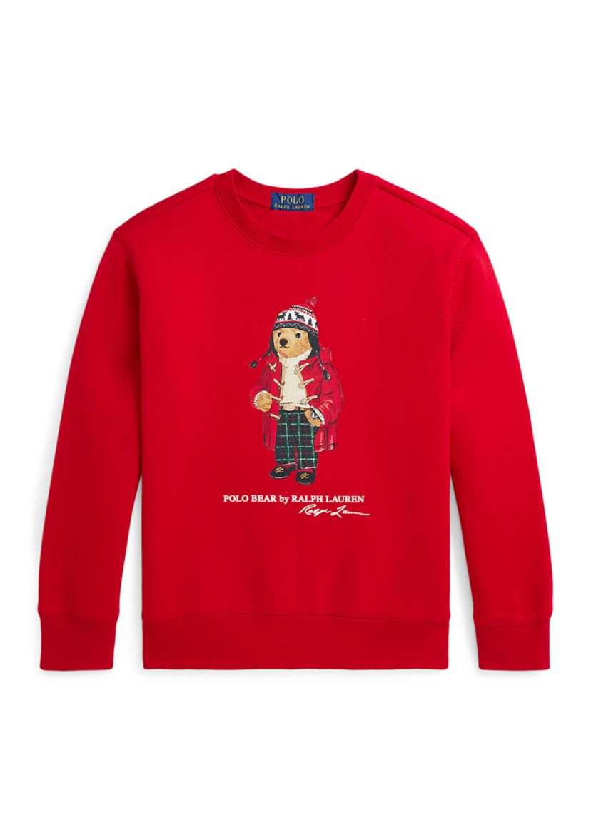 Boys 8-20 Polo Bear Fleece Sweatshirt