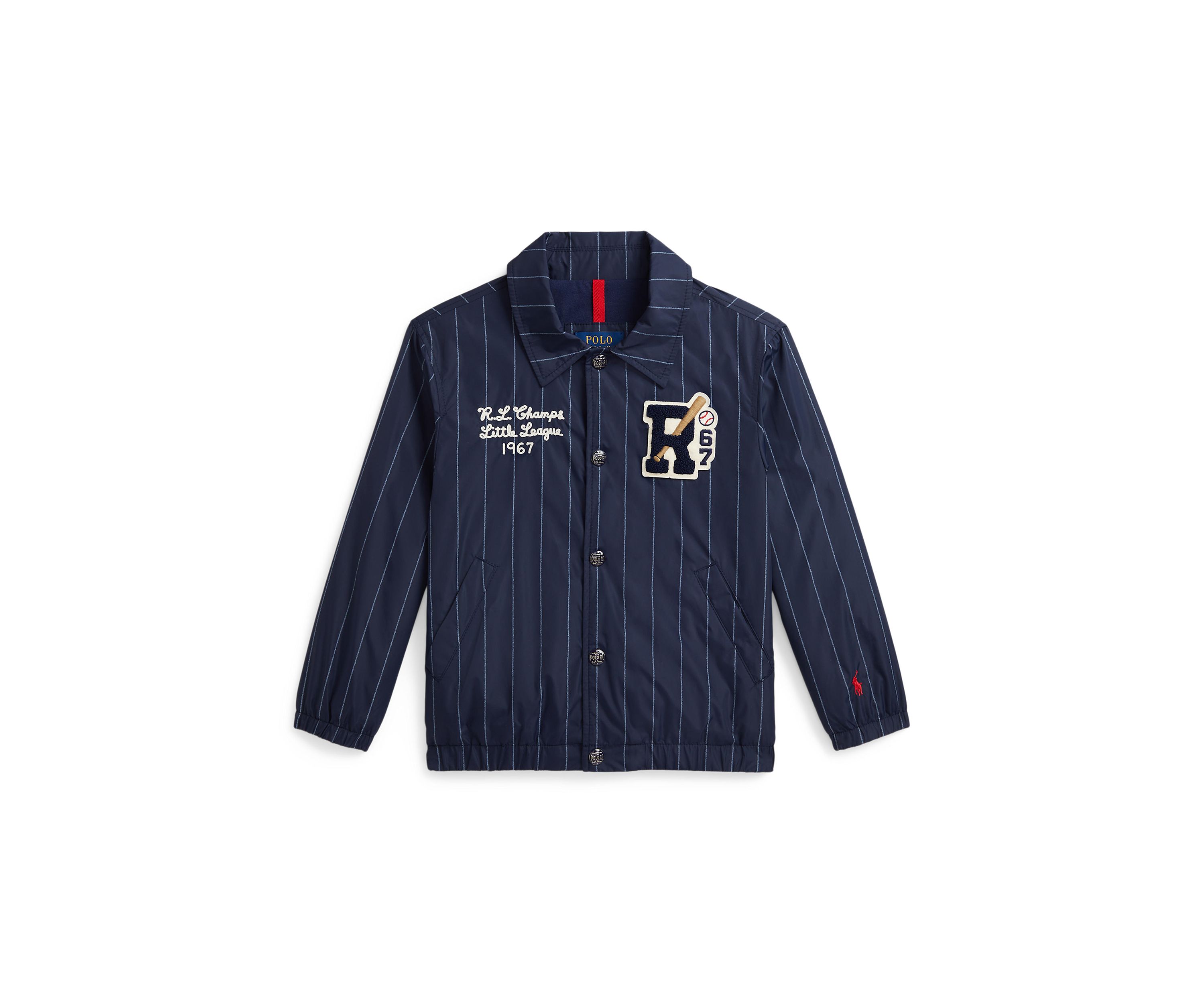 Boys 8-20 Baseball Inspired Coach’s Jacket