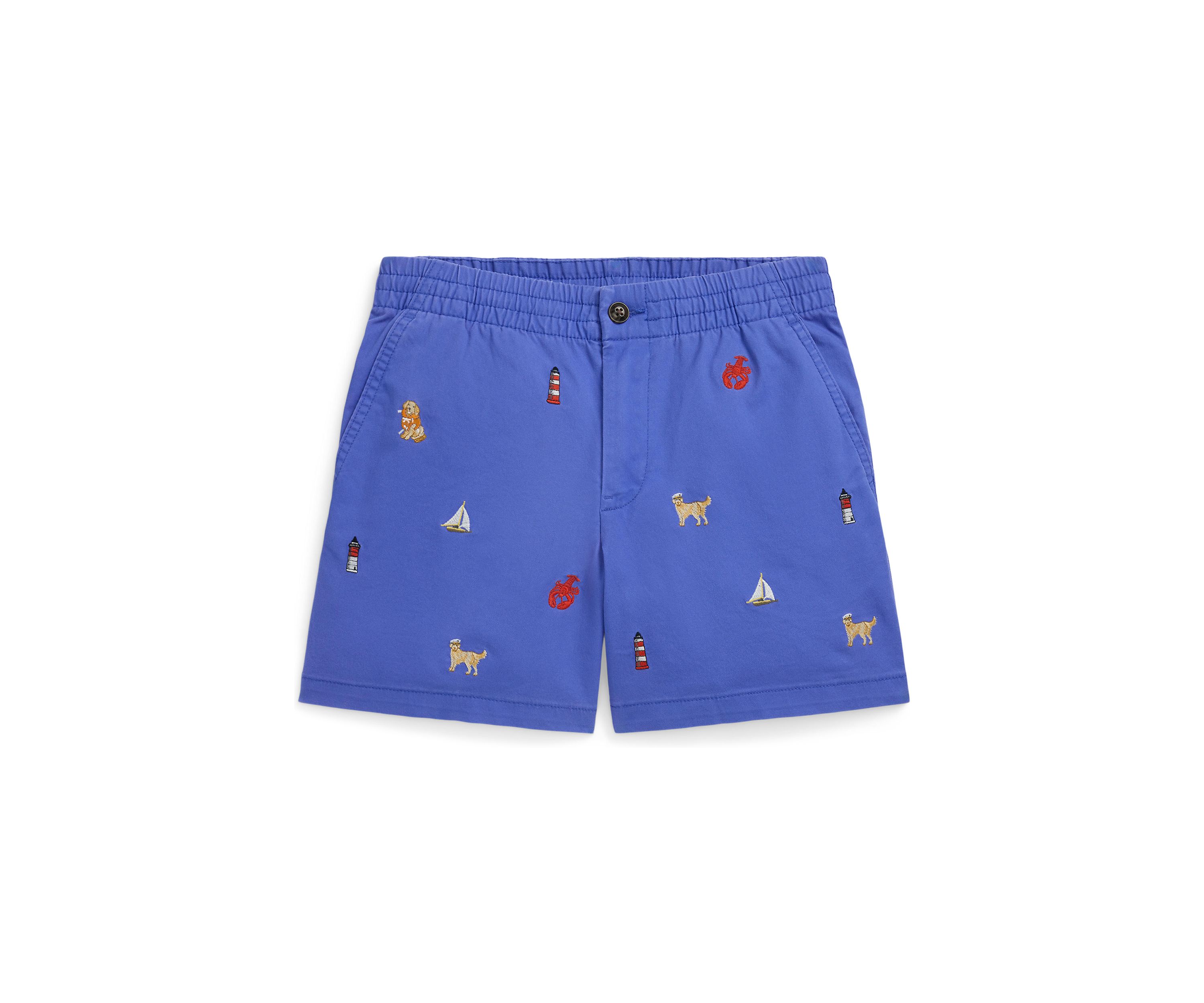 Boys 8-20 Polo Prepster Embroidered Chino Shorts