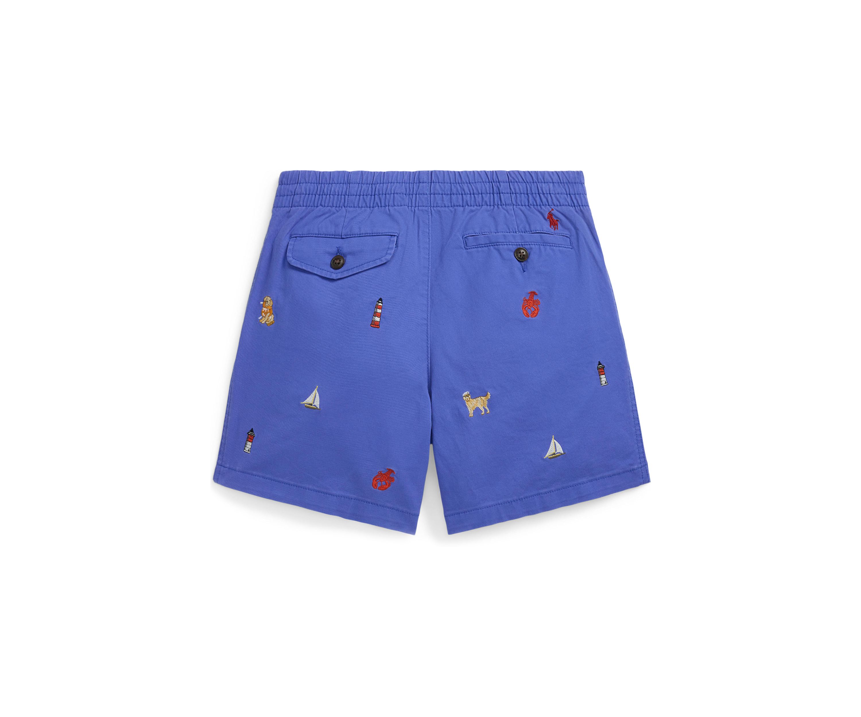 Boys 8-20 Polo Prepster Embroidered Chino Shorts