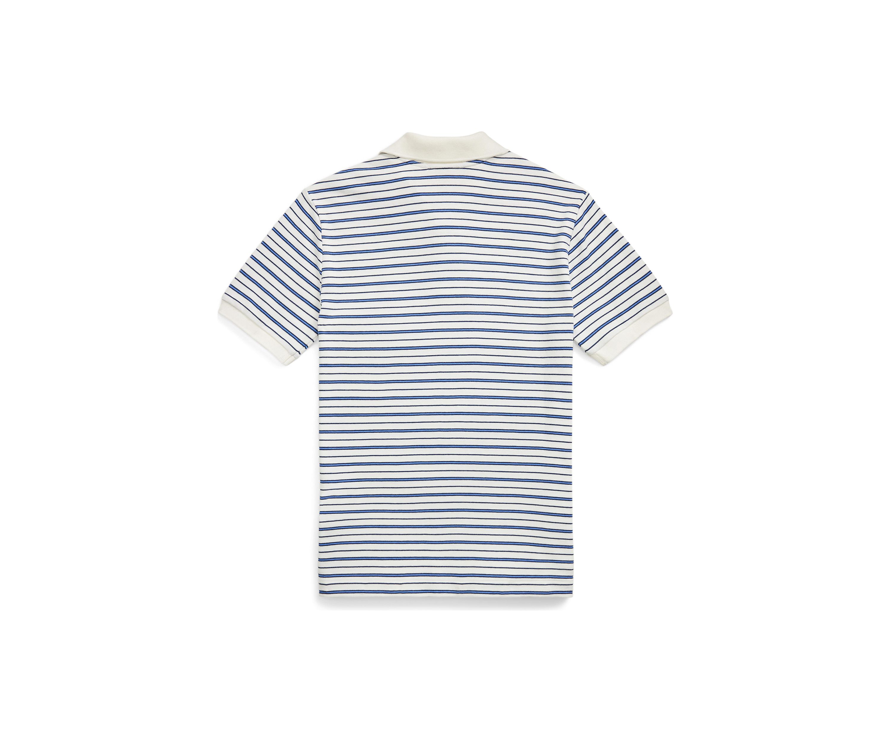 Boys 8-20 Striped Soft Cotton Polo Shirt