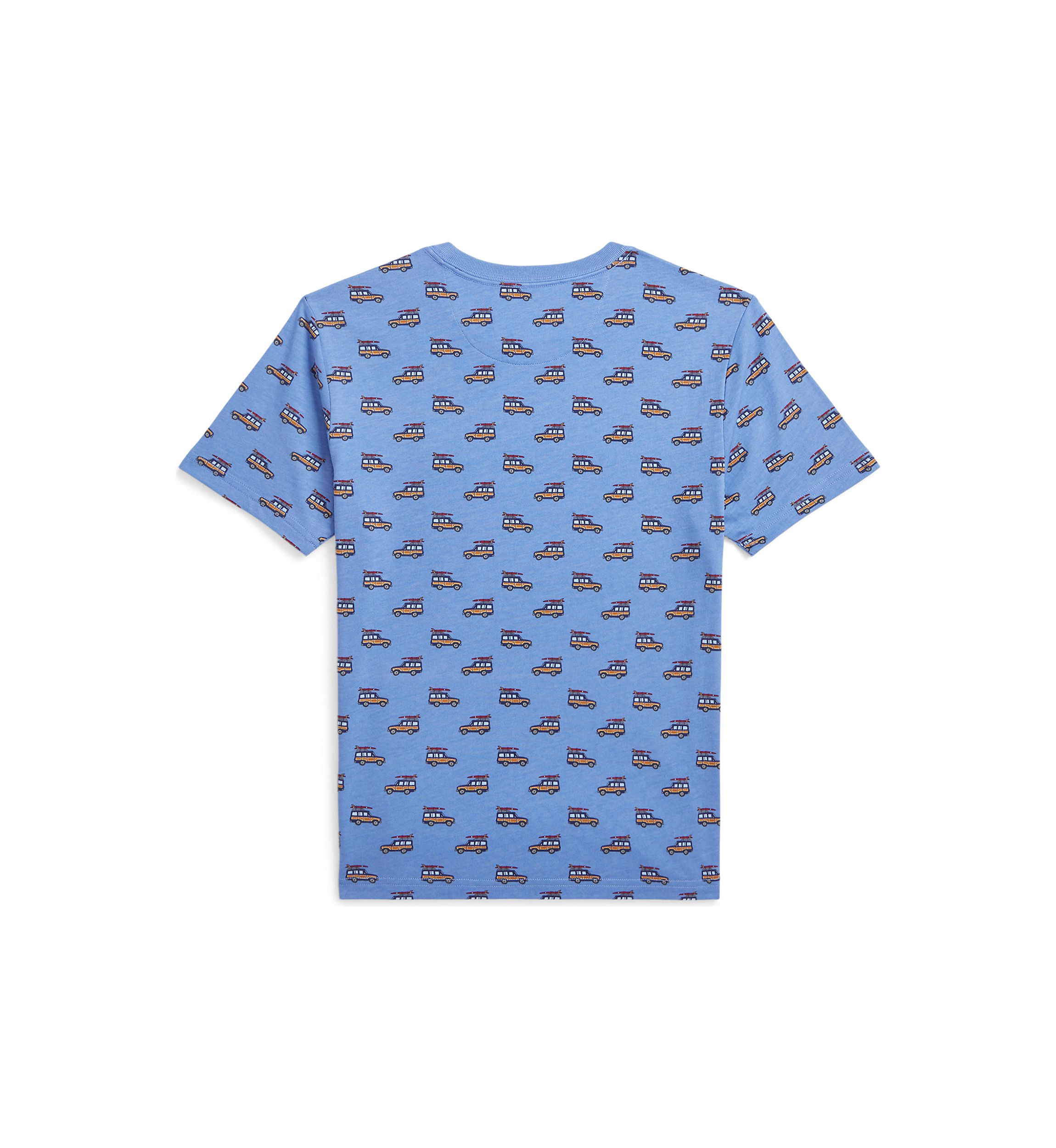 Boys 8-20 Car Printed Cotton Jersey T-Shirt