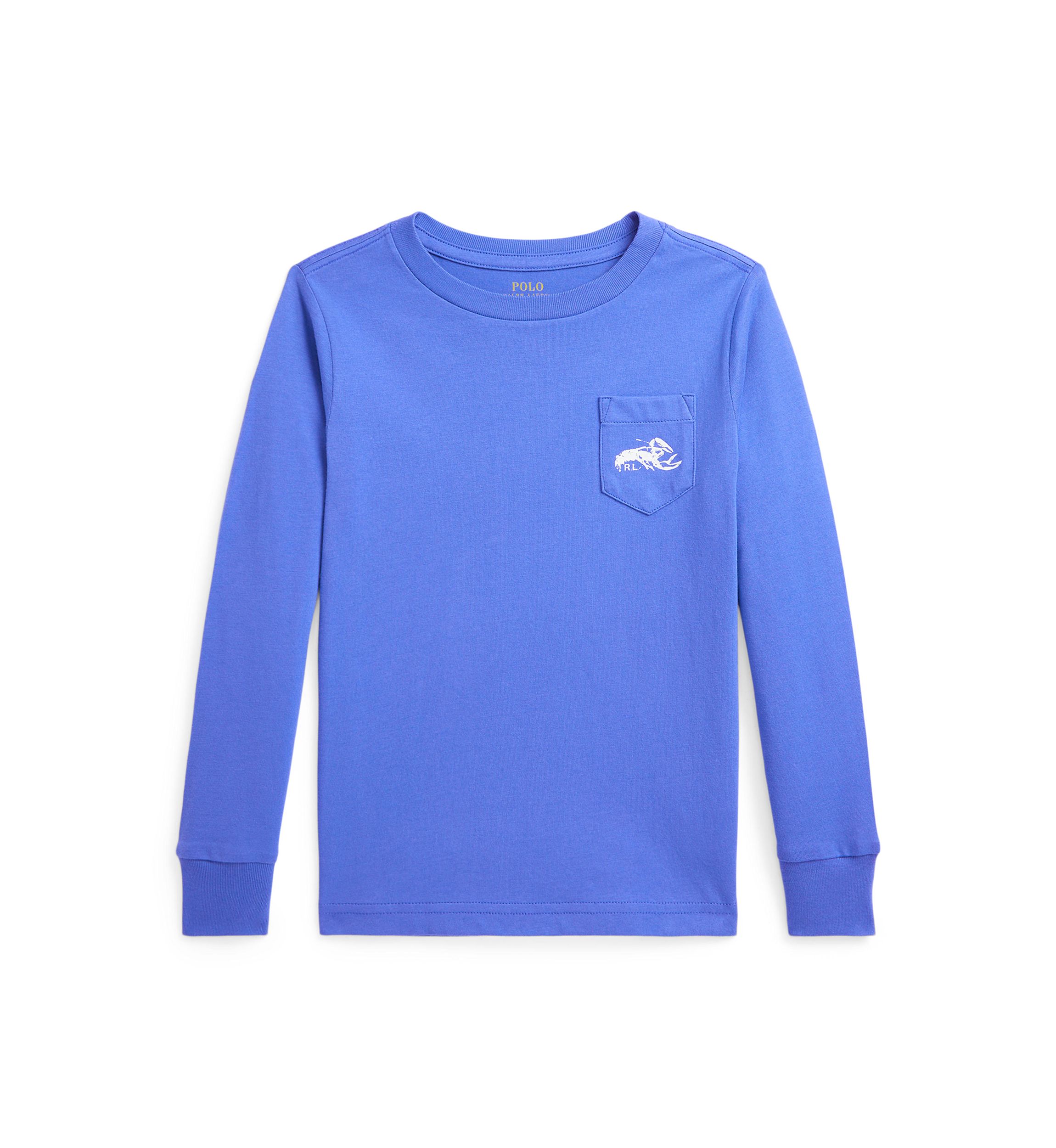Boys 8-20 Cotton Jersey Long Sleeve Graphic T-Shirt
