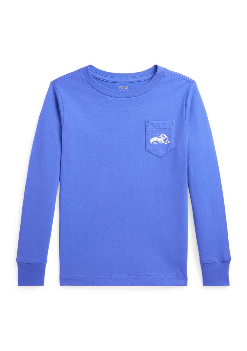 Boys 8-20 Cotton Jersey Long Sleeve Graphic T-Shirt