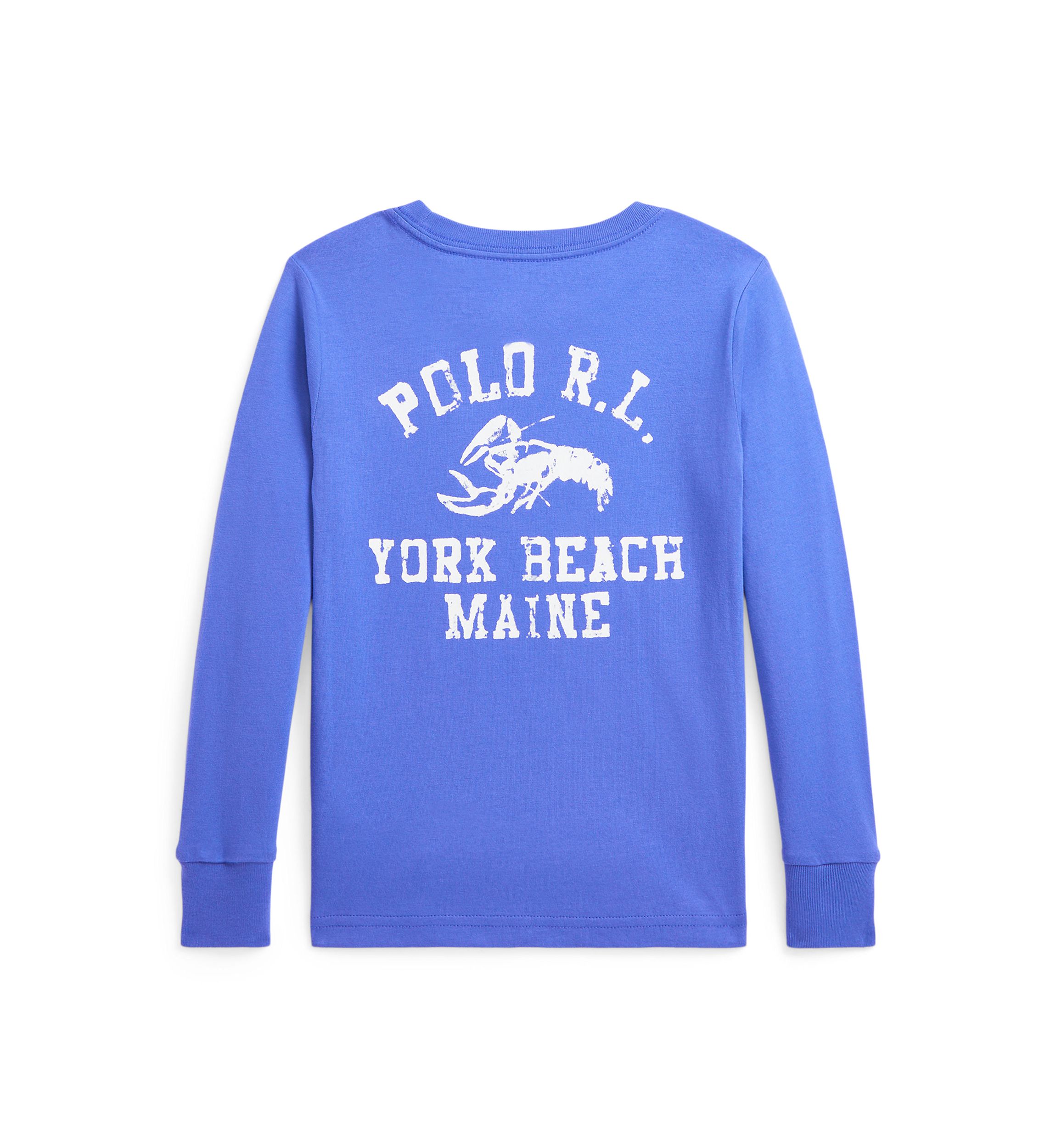 Boys 8-20 Cotton Jersey Long Sleeve Graphic T-Shirt