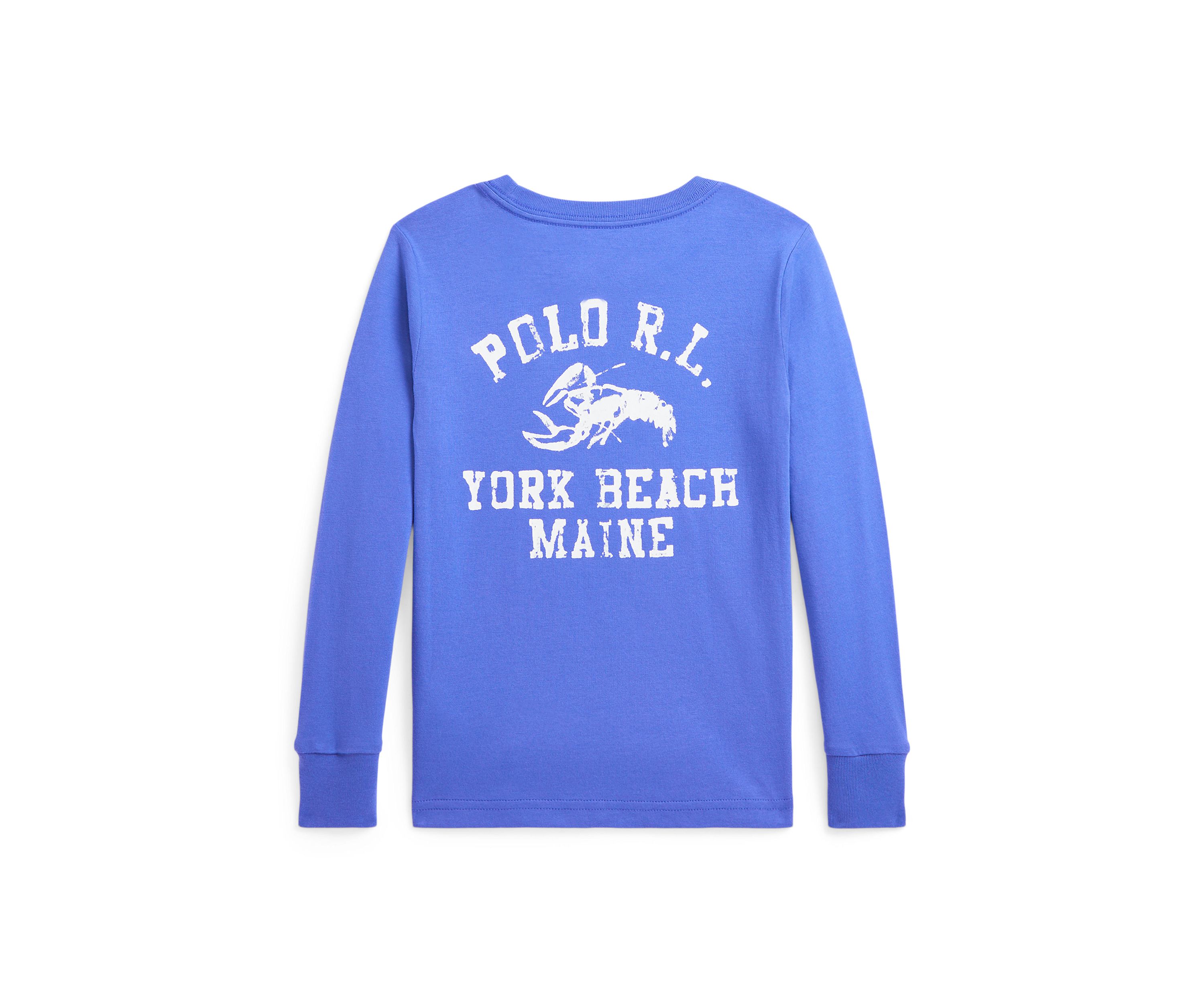 Boys 8-20 Cotton Jersey Long Sleeve Graphic T-Shirt