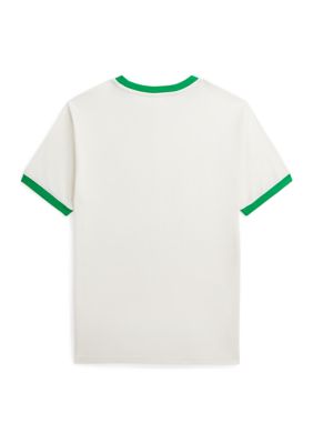 Boys 8-20 Logo Cotton Jersey Ringer T-Shirt