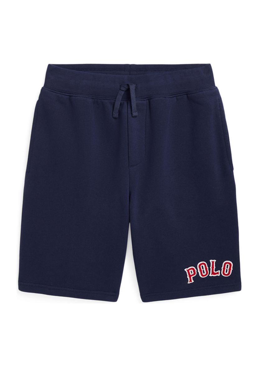 Boys 8-20 Baseball Logo Fleece Shorts