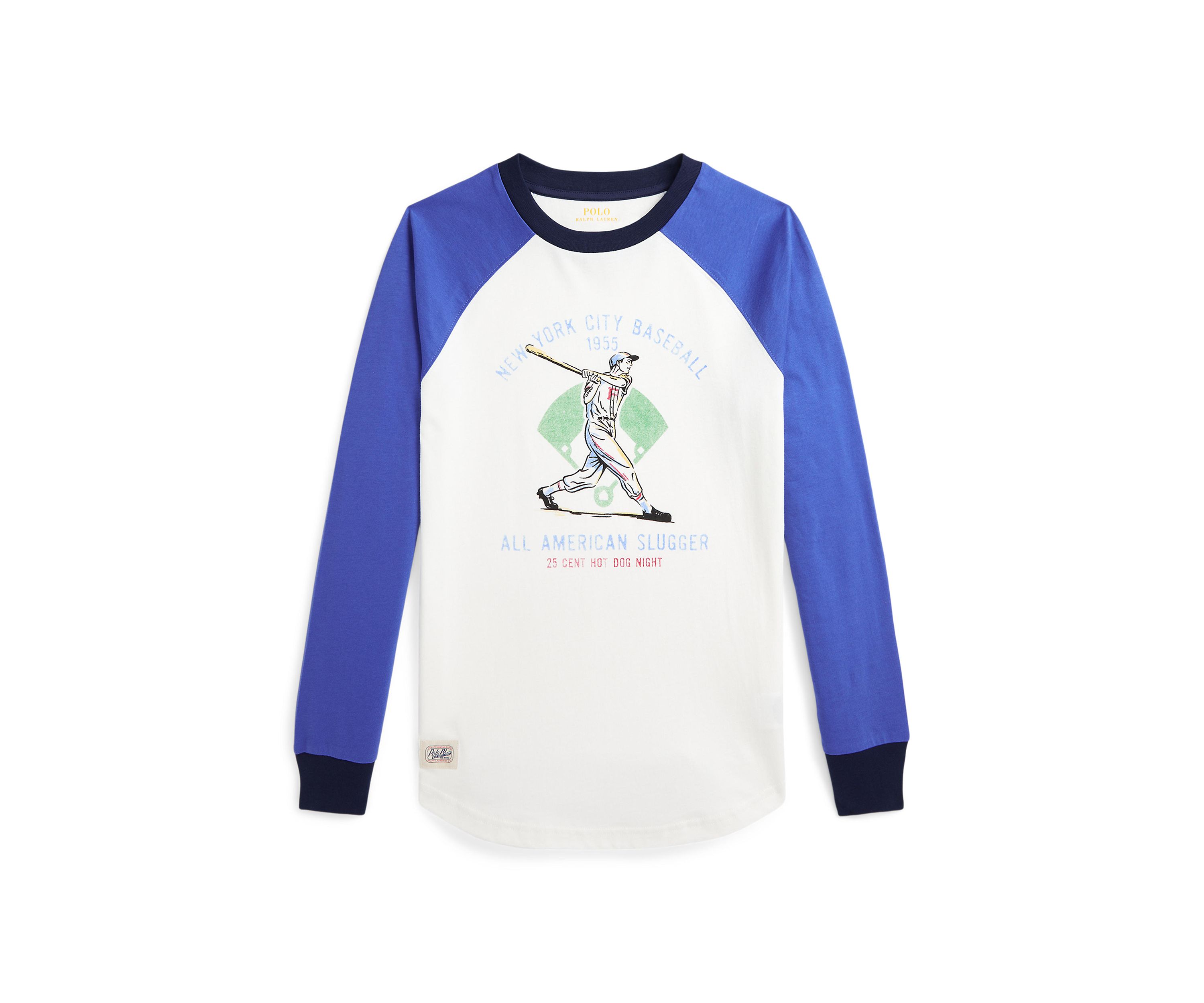 Boys 8-20 Baseball Printed Cotton Jersey T-Shirt