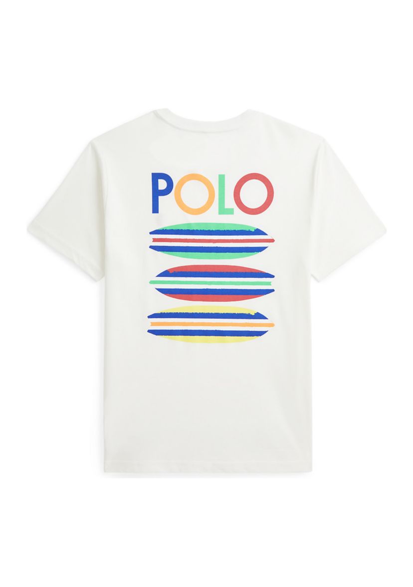 Boys 8-20 Surfboard Printed Cotton Jersey T-Shirt