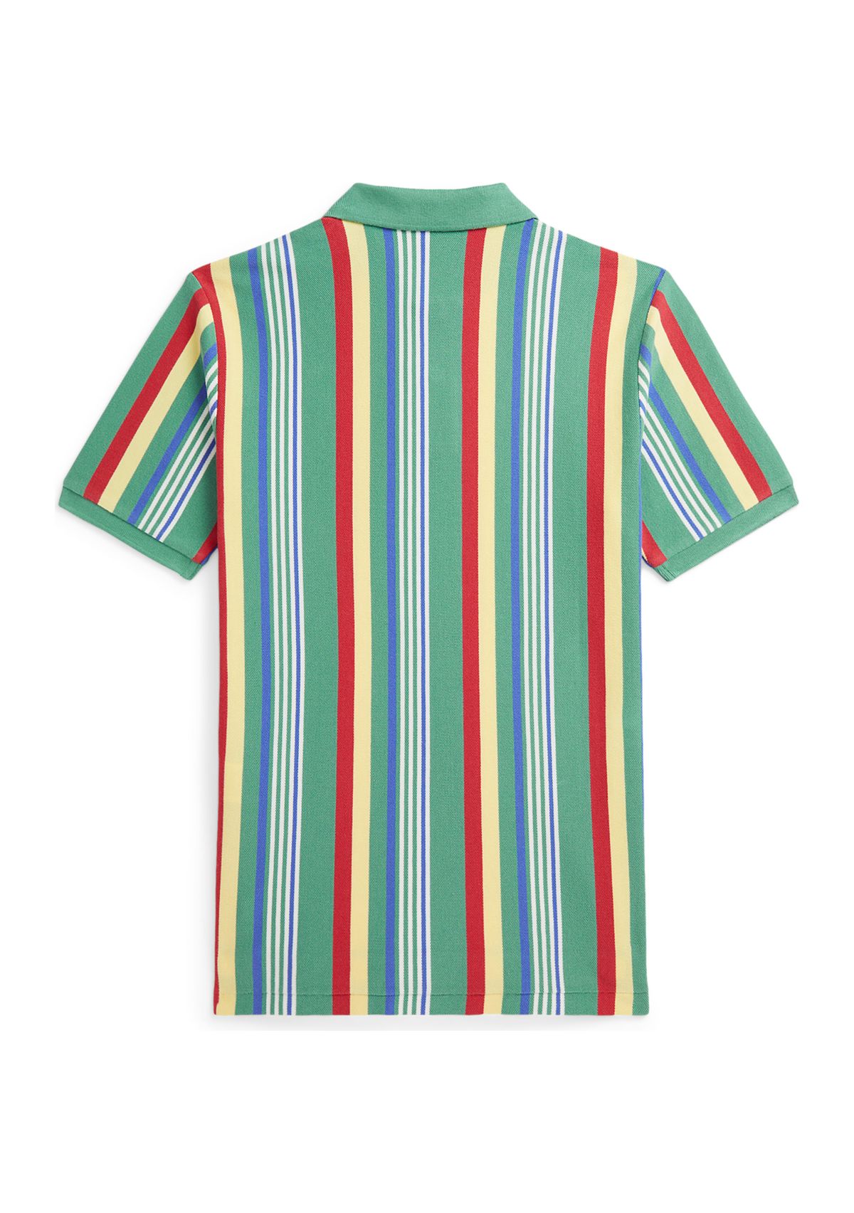 Boys 8-20 Striped Cotton Mesh Polo Shirt