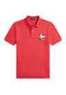 Boys 8-20 Scooter-Embroidered Cotton Polo Shirt