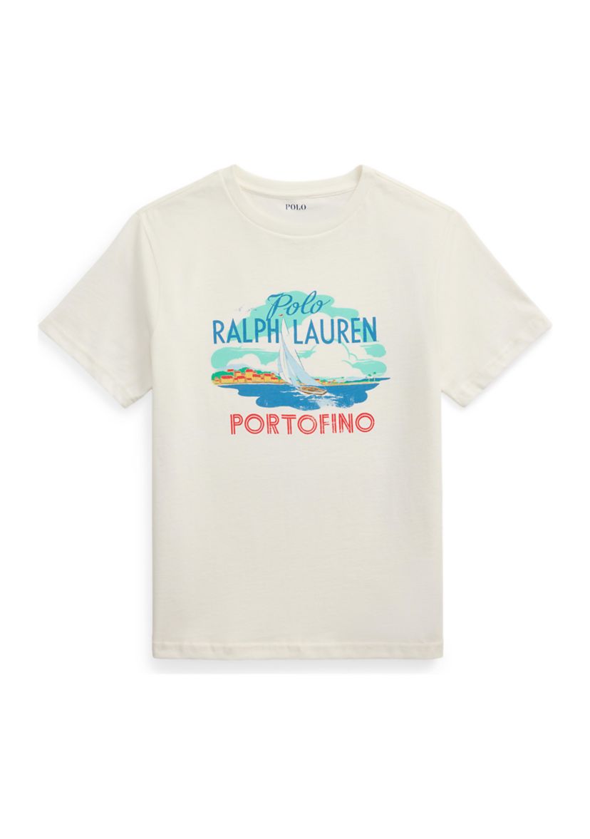 Boys 8-20 Logo Cotton Jersey Graphic T-Shirt 