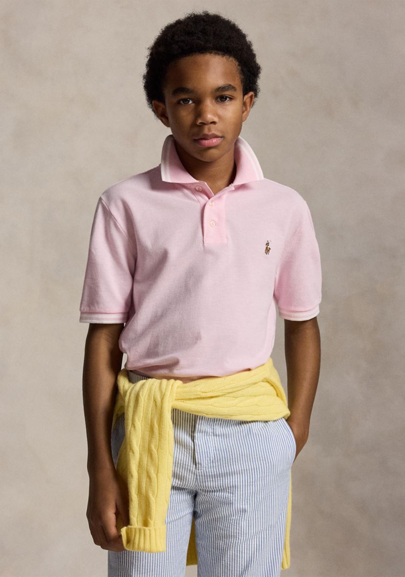 Ralph Lauren Childrenswear Boys 8-20 Oxford Mesh Polo Shirt | Belk