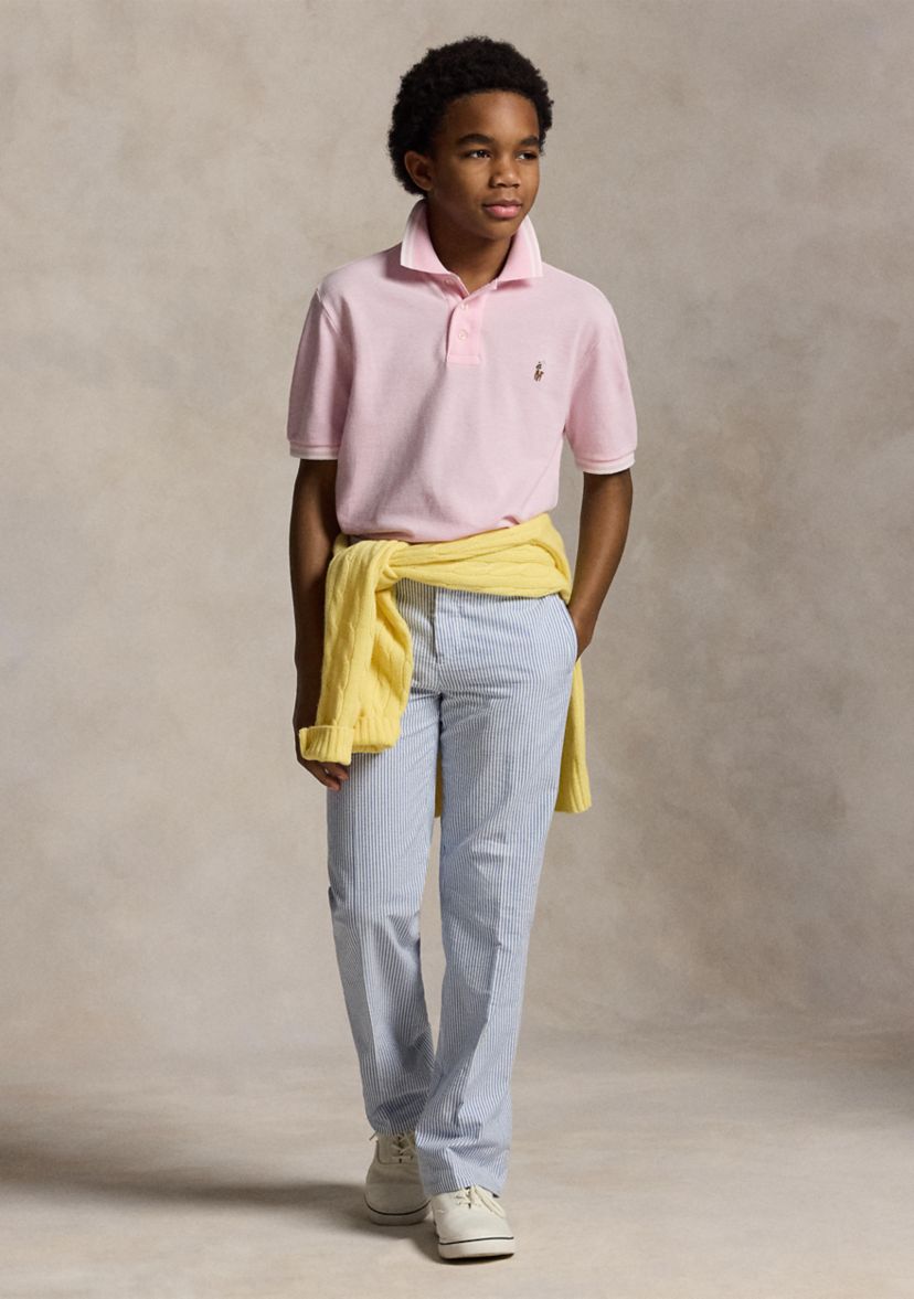 Ralph Lauren Childrenswear Boys 8-20 Oxford Mesh Polo Shirt | Belk