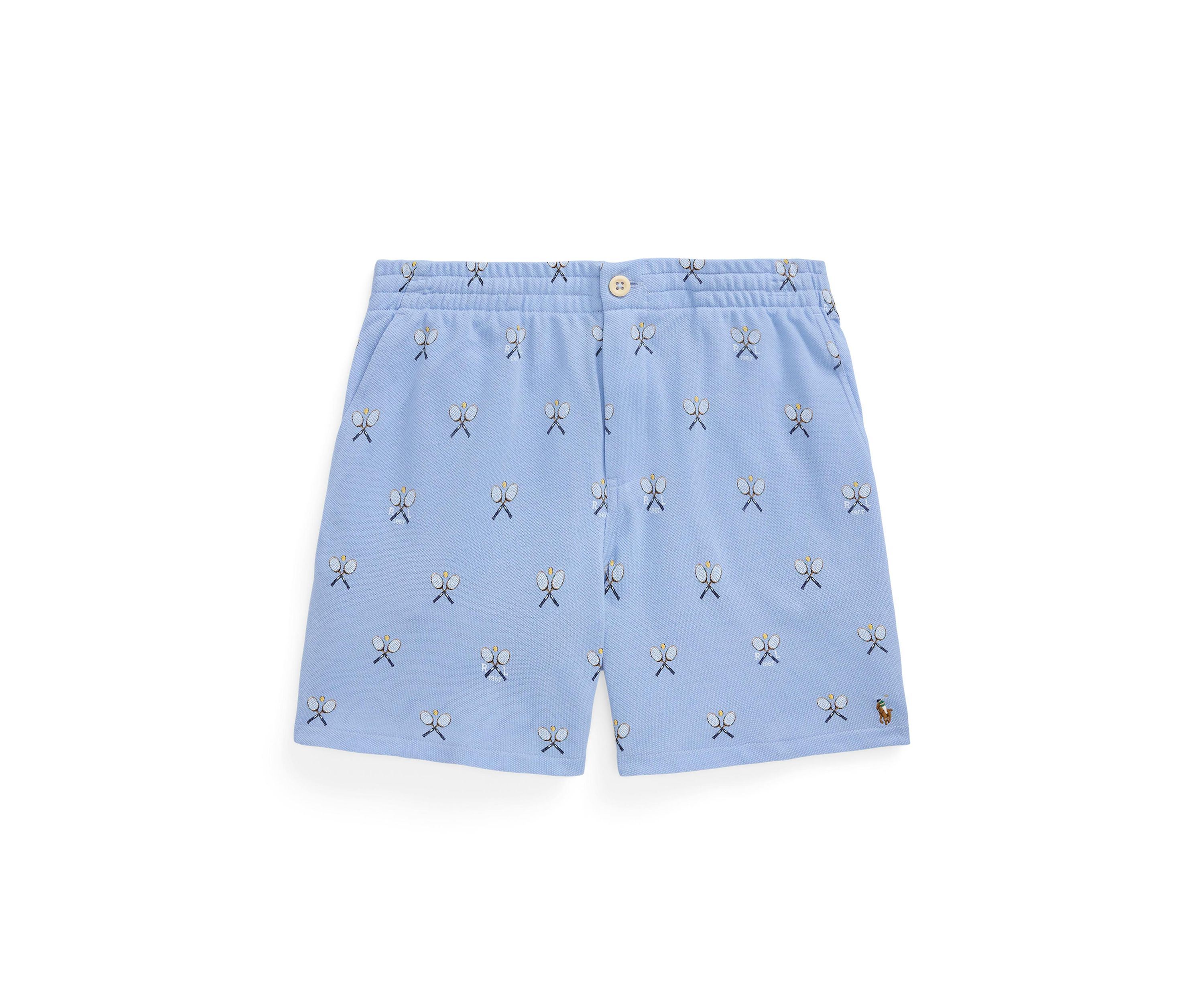 Boys 8-20 Polo Prepster Tennis-Print Mesh Shorts