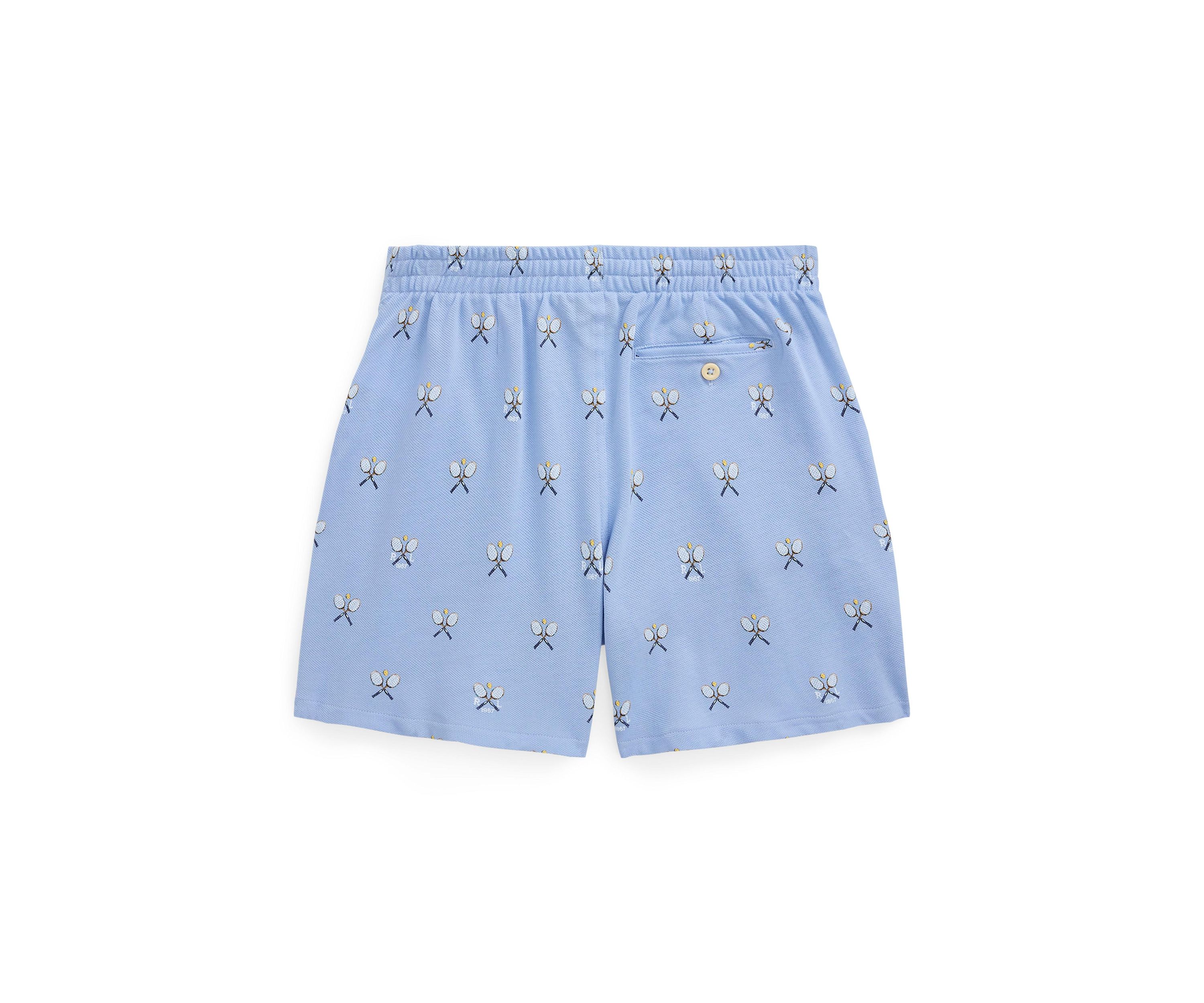 Boys 8-20 Polo Prepster Tennis-Print Mesh Shorts