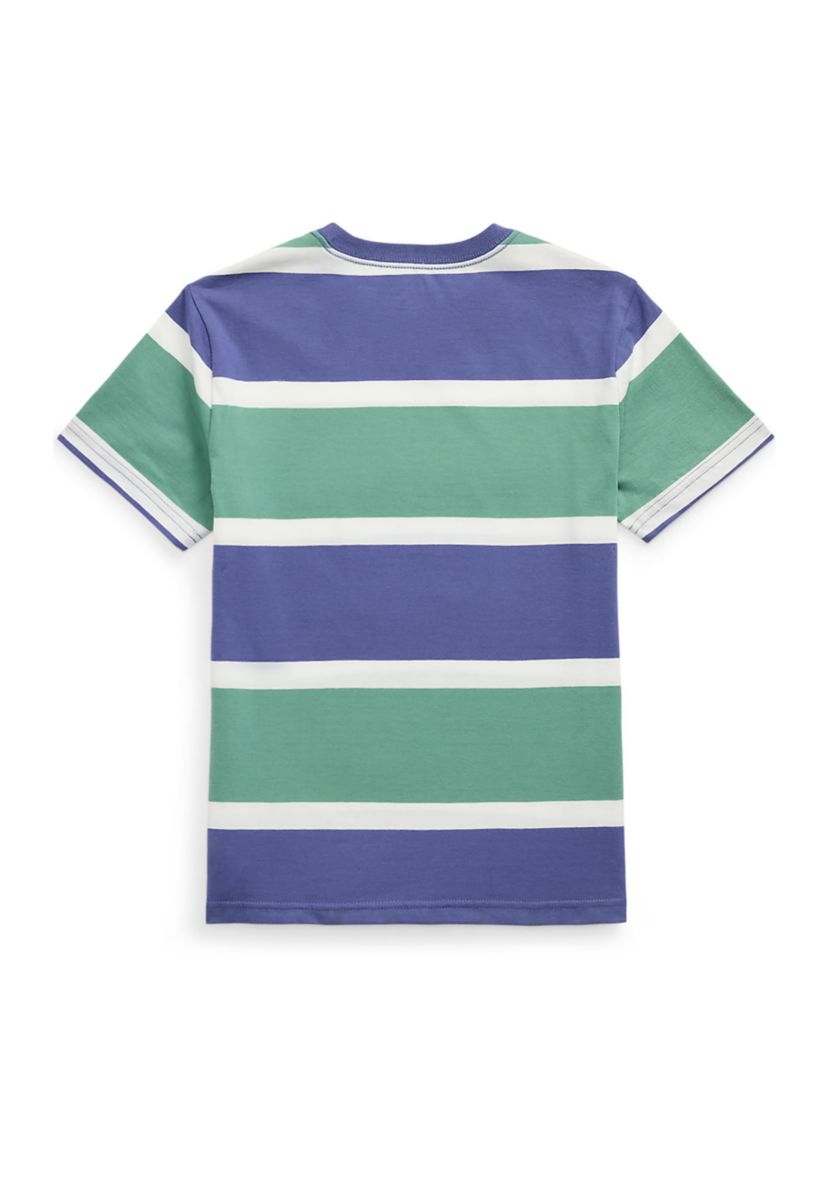 Boys 8-20 Polo Bear Striped Cotton Jersey T-Shirt 