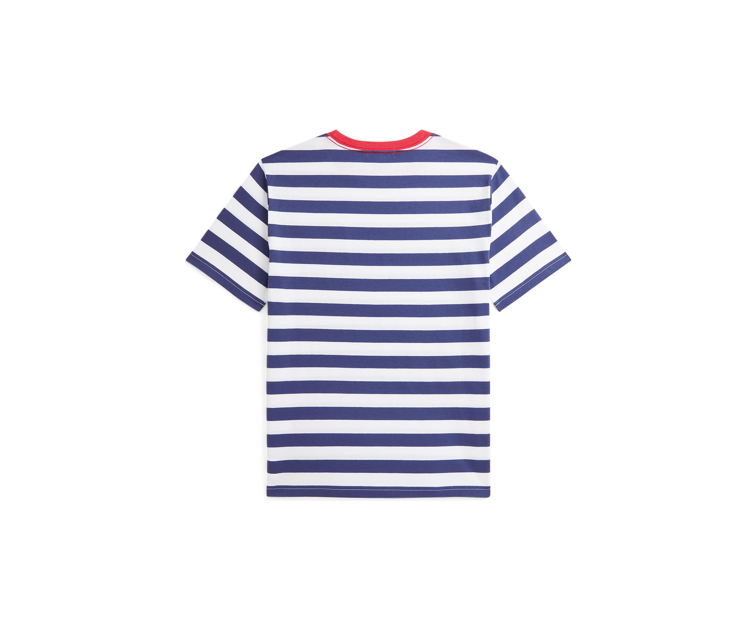 Boys 8-20 Striped Cotton Jersey Pocket T-Shirt 