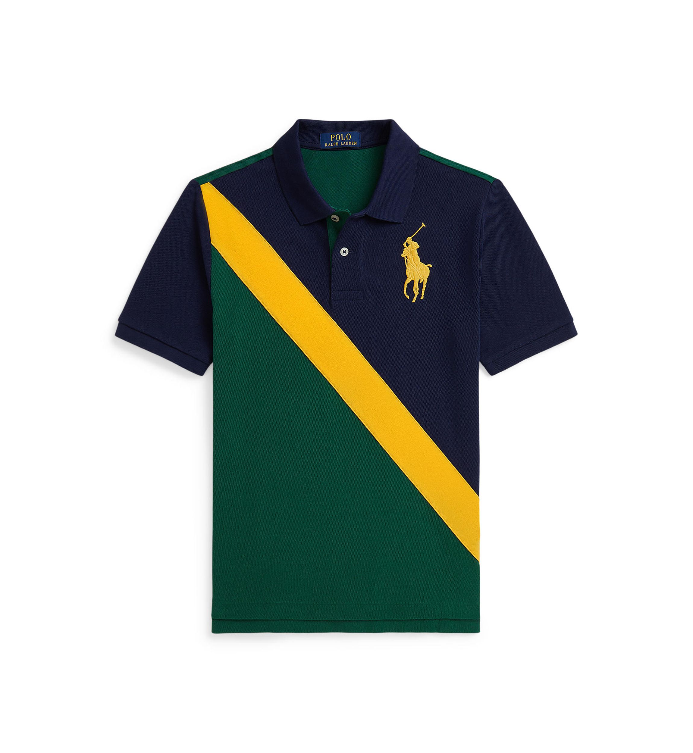 Boys 8-20 Big Pony Cotton Mesh Polo Shirt
