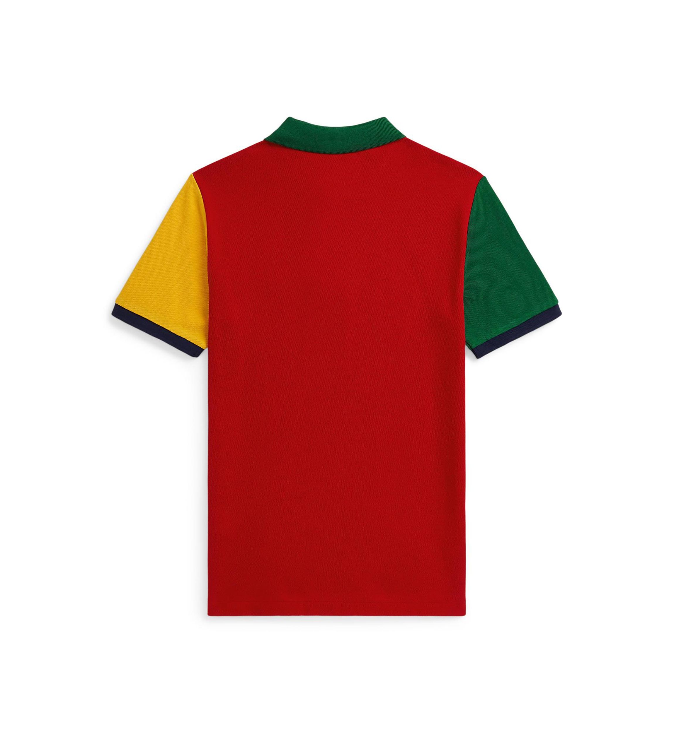 Boys 8-20 Big Pony Color Blocked Mesh Polo Shirt