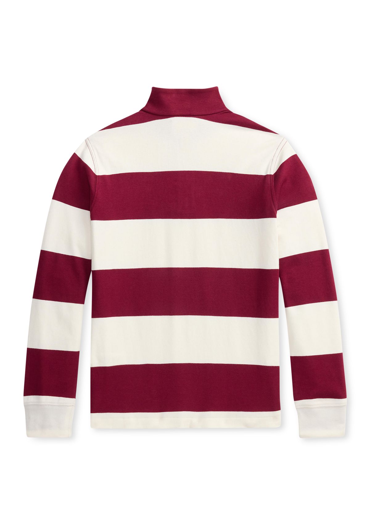 Boys 8-20 Striped Cotton Interlock Pullover