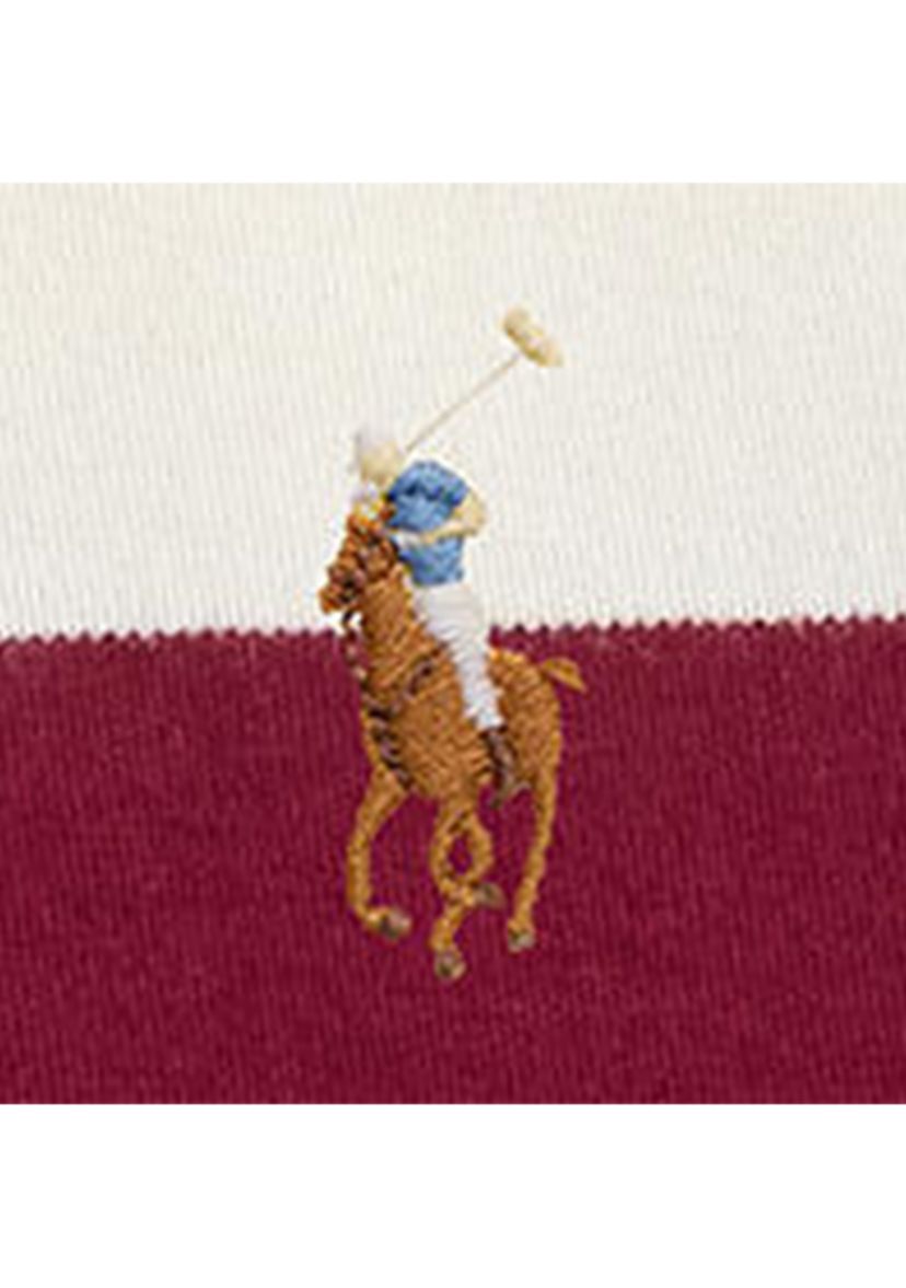 Boys 8-20 Striped Cotton Interlock Pullover