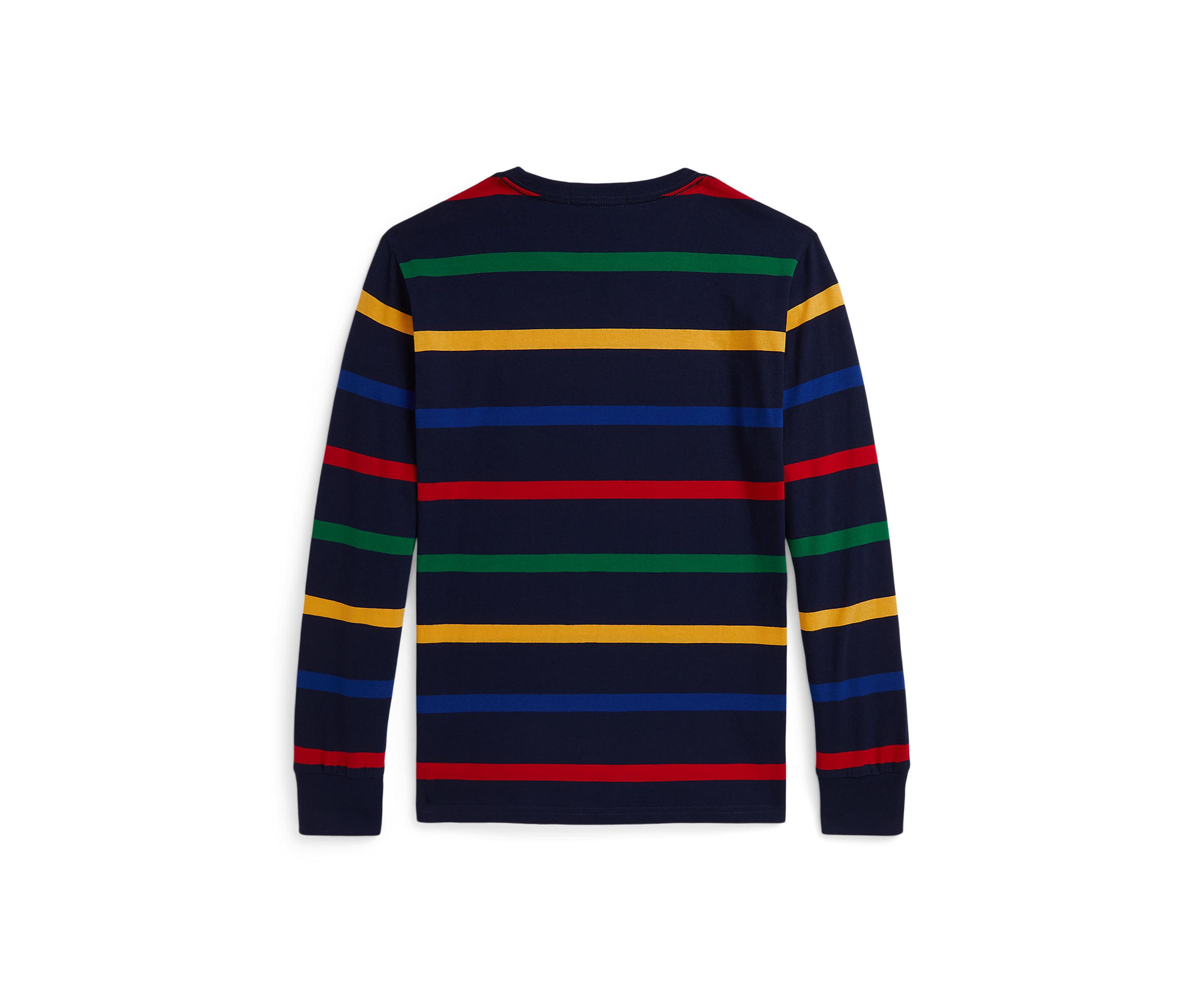 Boys 8-20 Striped Cotton Long-Sleeve Tee