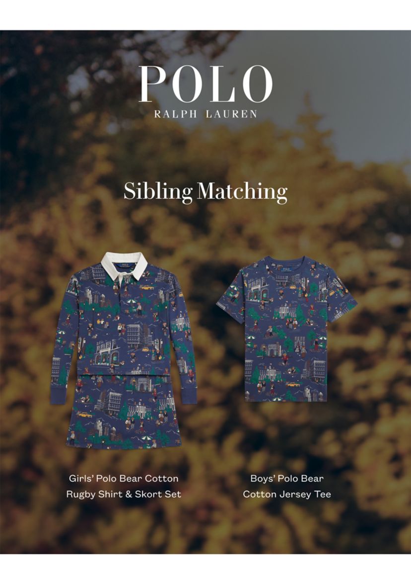 Boys 8-20 Polo Bear Cotton Jersey T-Shirt