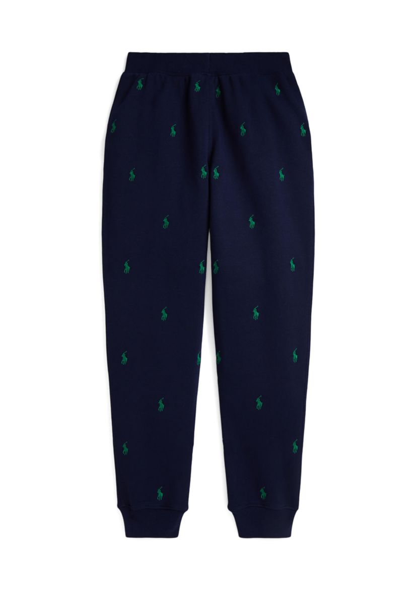 Boys 8-20 Polo Pony Fleece Jogger Pants