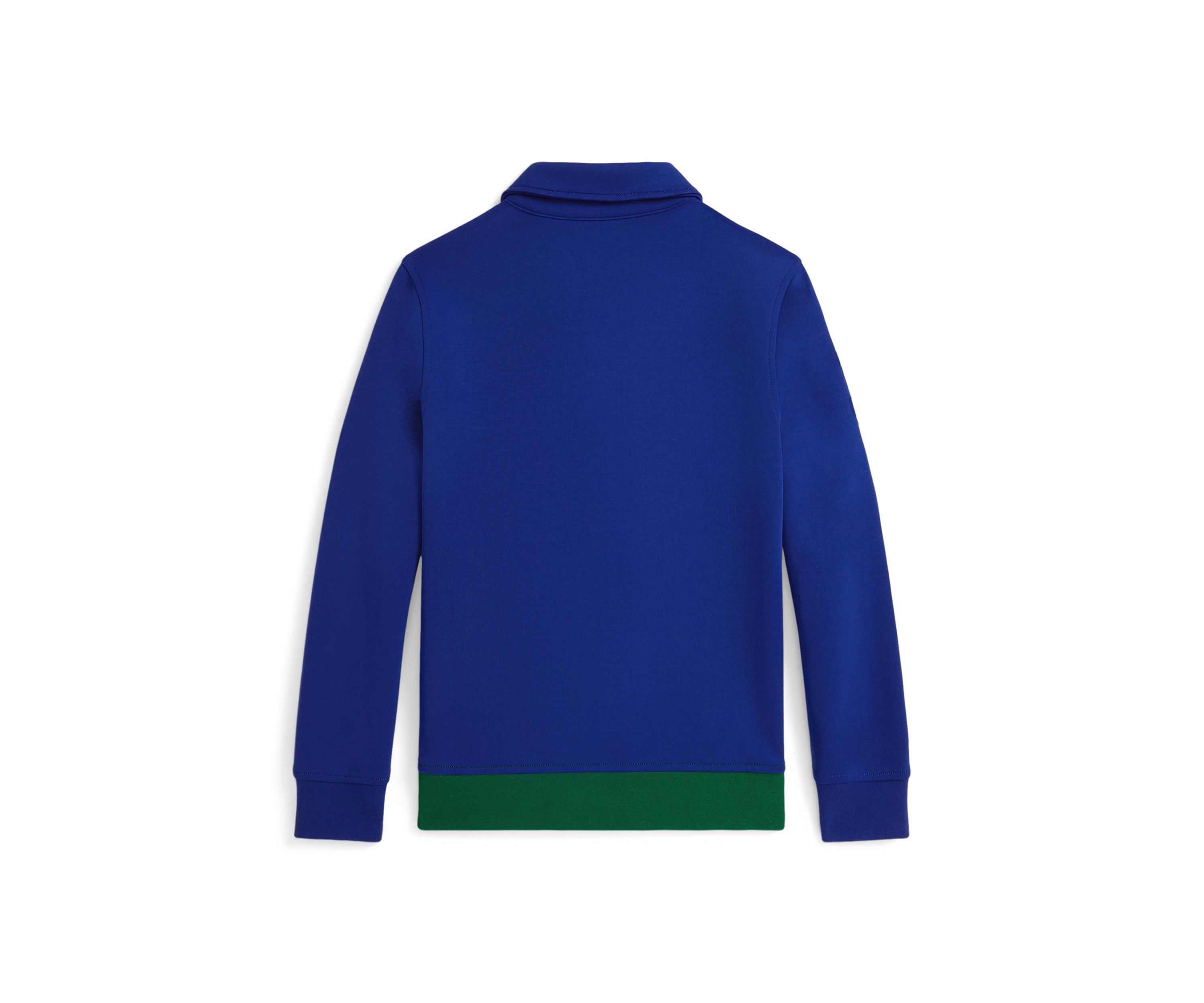 Boys 8-20 Big Pony Double Knit Collared Sweatshirt