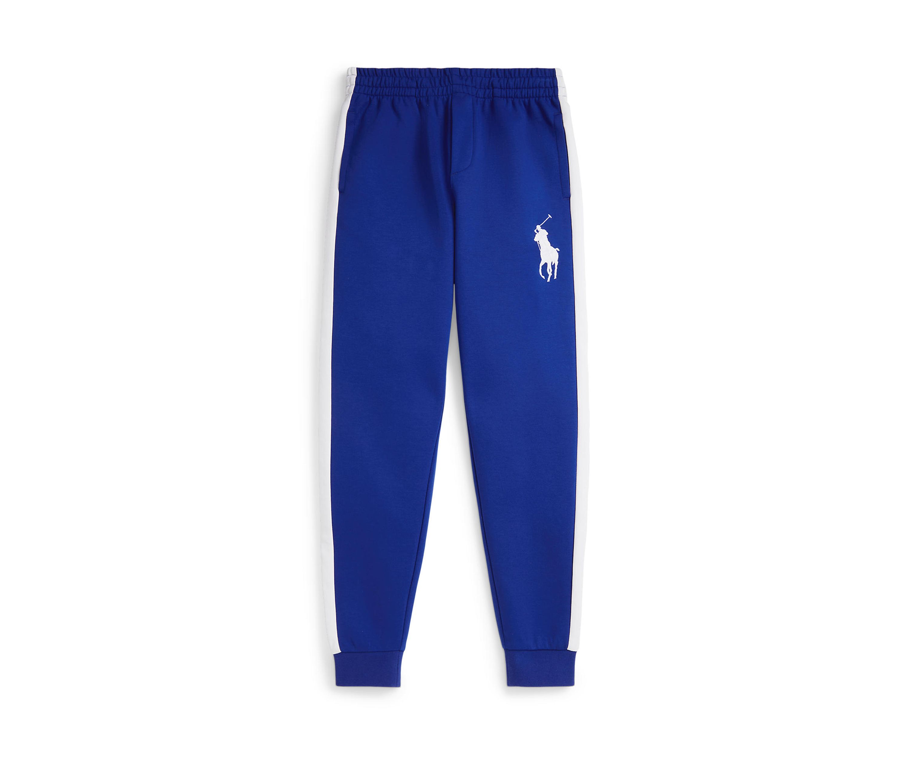 Boys 8-20 Striped Double Knit Jogger Pants