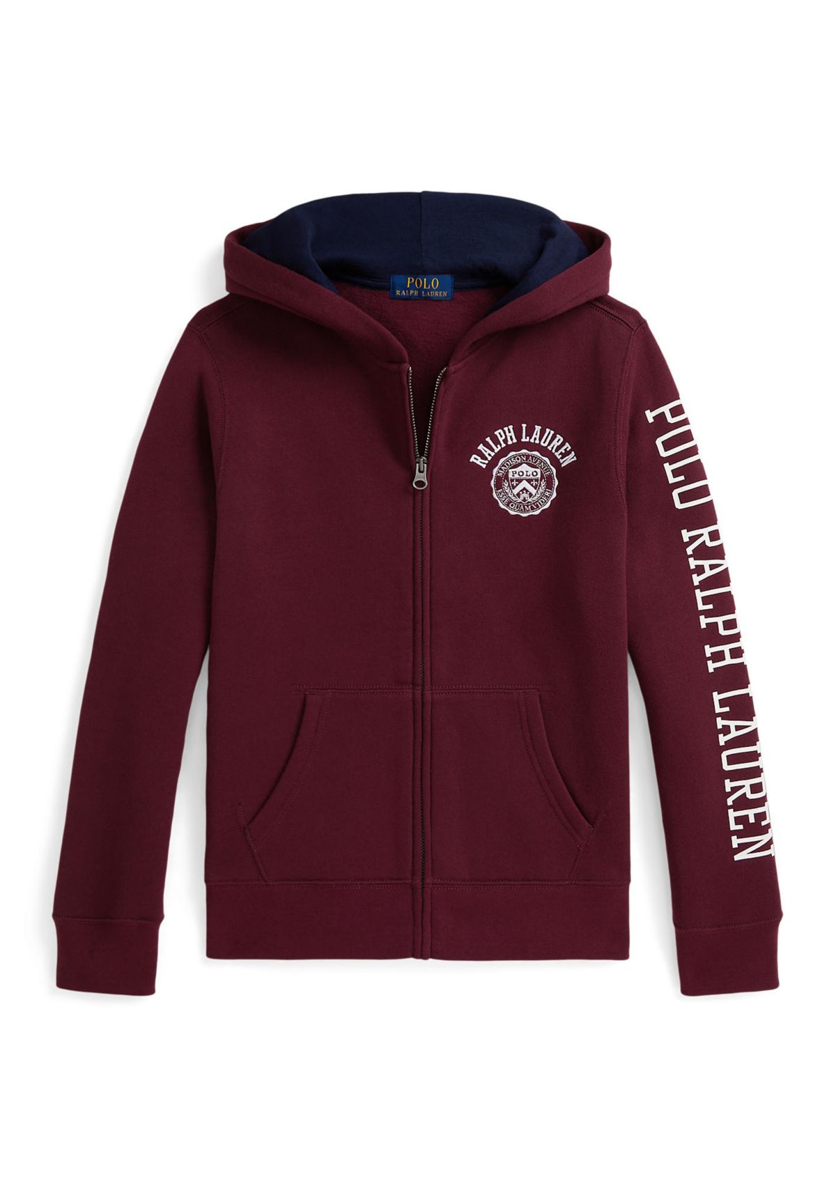 Boys 8-20 Logo Fleece Full-Zip Hoodie