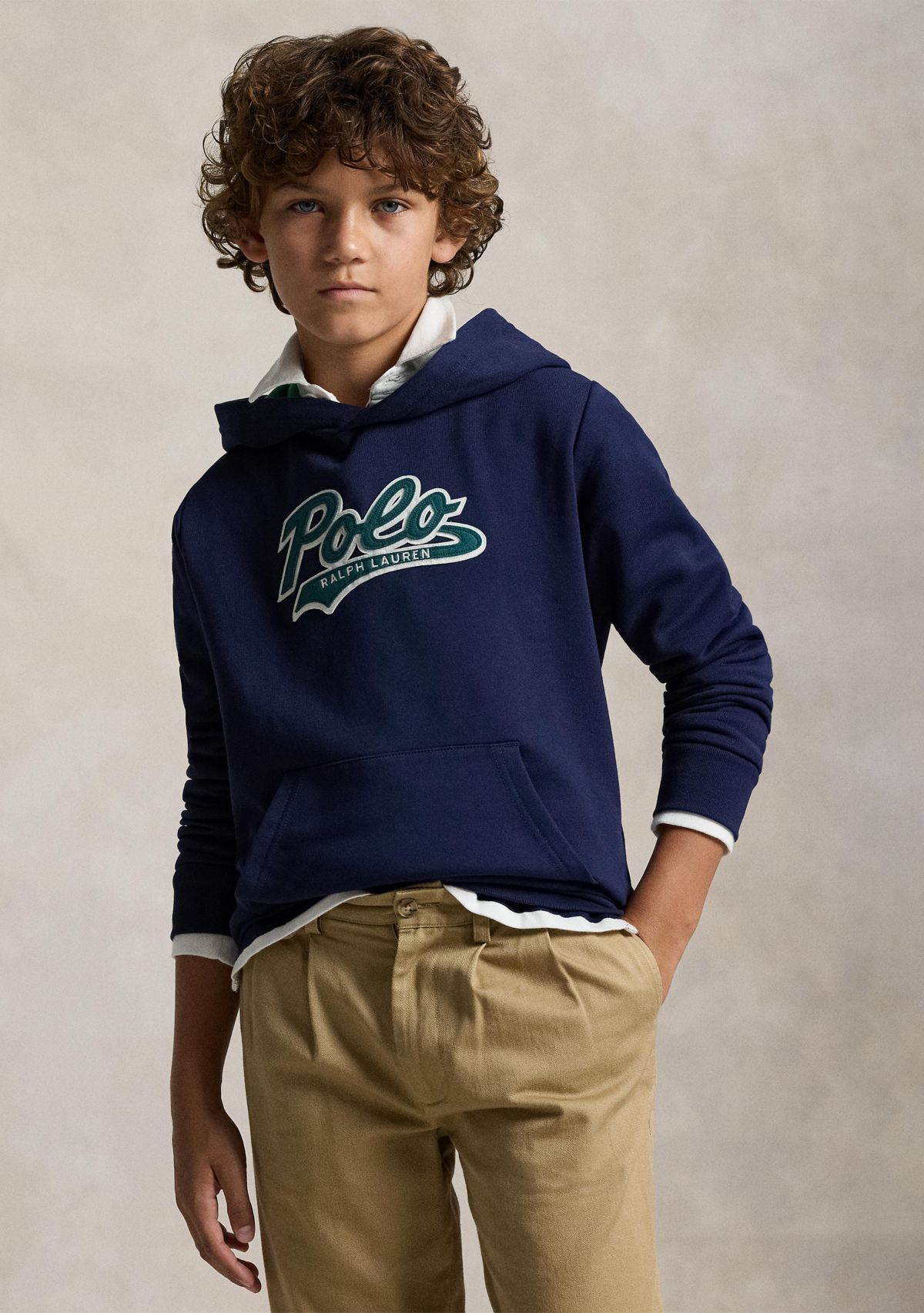Boys 8-20 Logo Fleece Hoodie