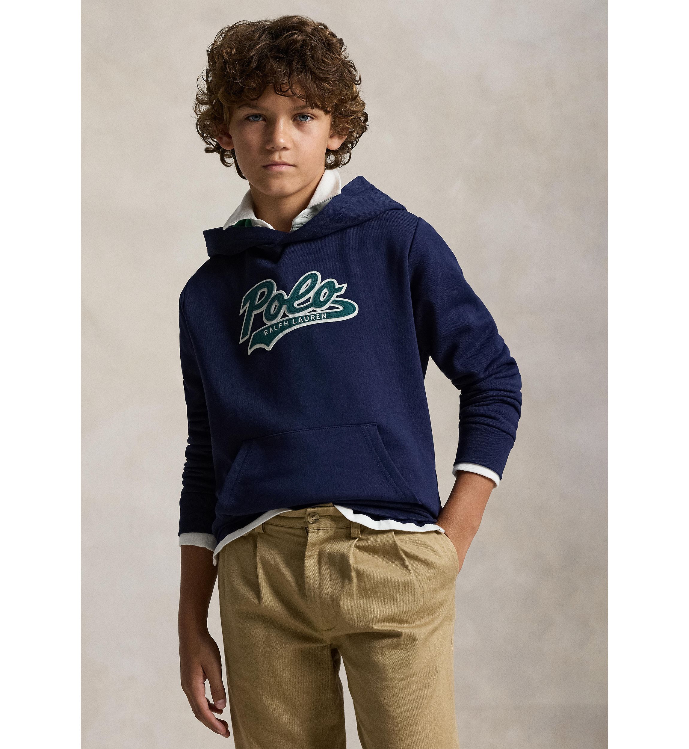 Boys 8-20 Logo Fleece Hoodie