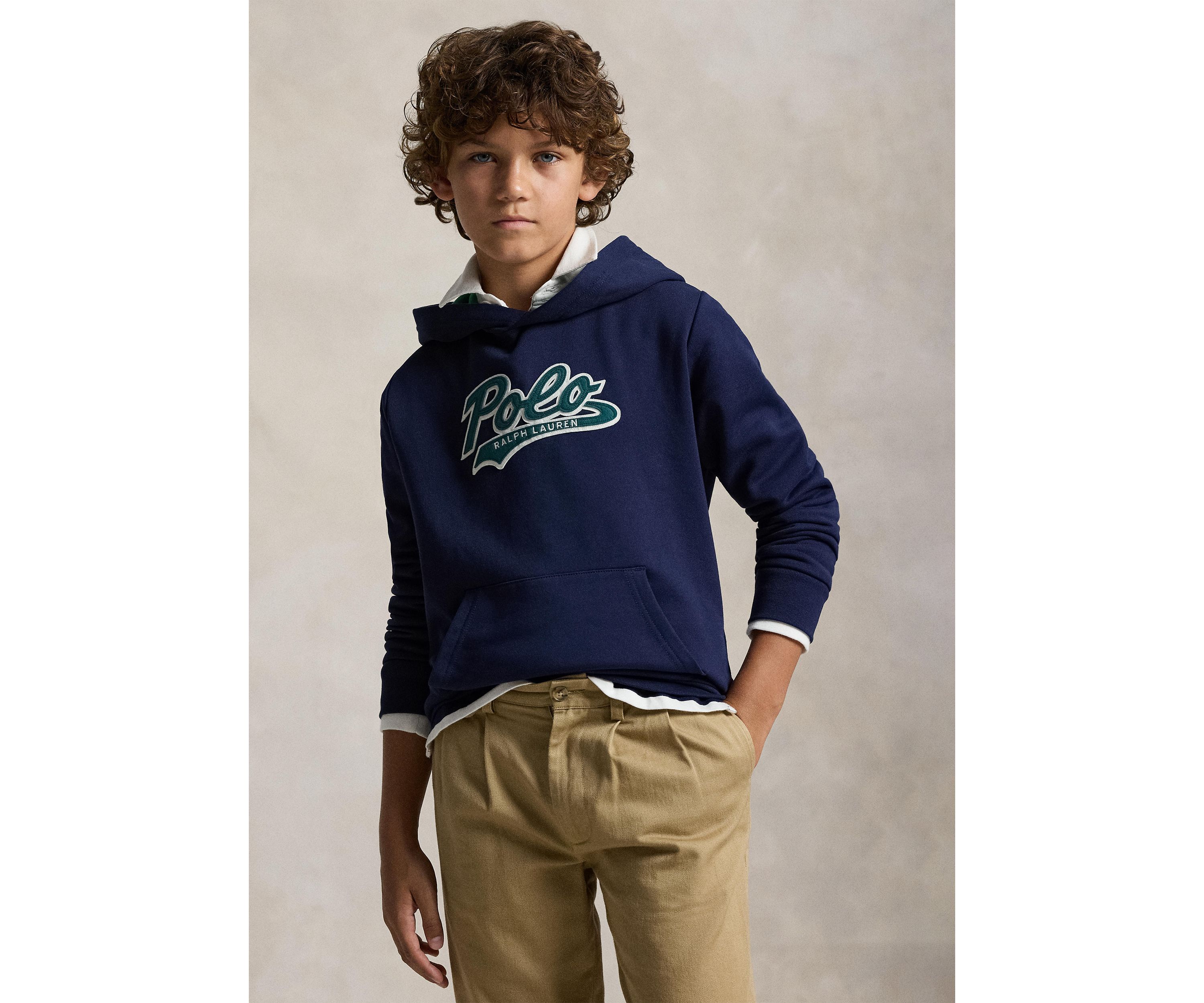 Boys 8-20 Logo Fleece Hoodie